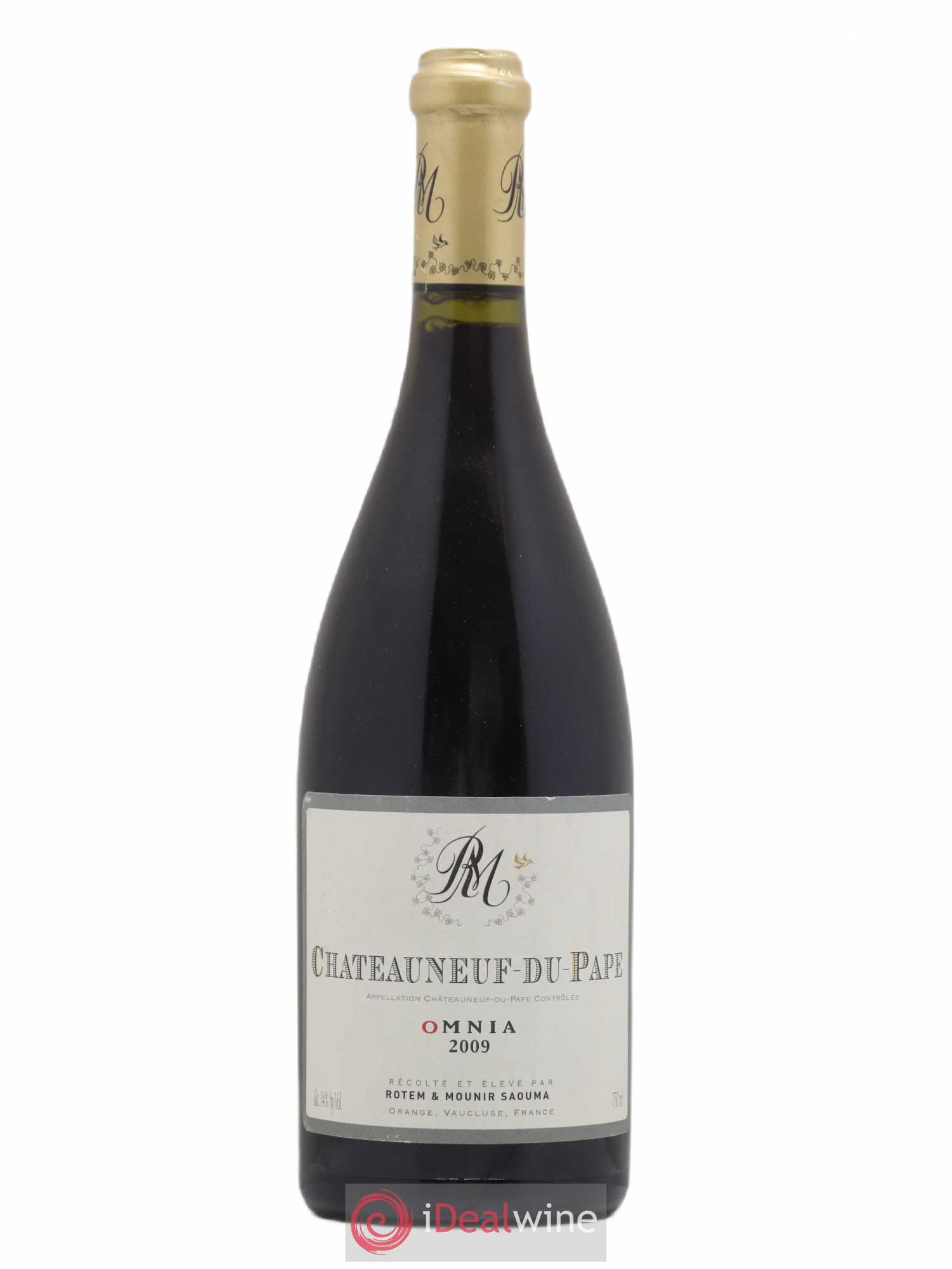 Châteauneuf-du-Pape Omnia Rotem et Mounir Saouma 2009 - Lot de 1 bouteille - 0