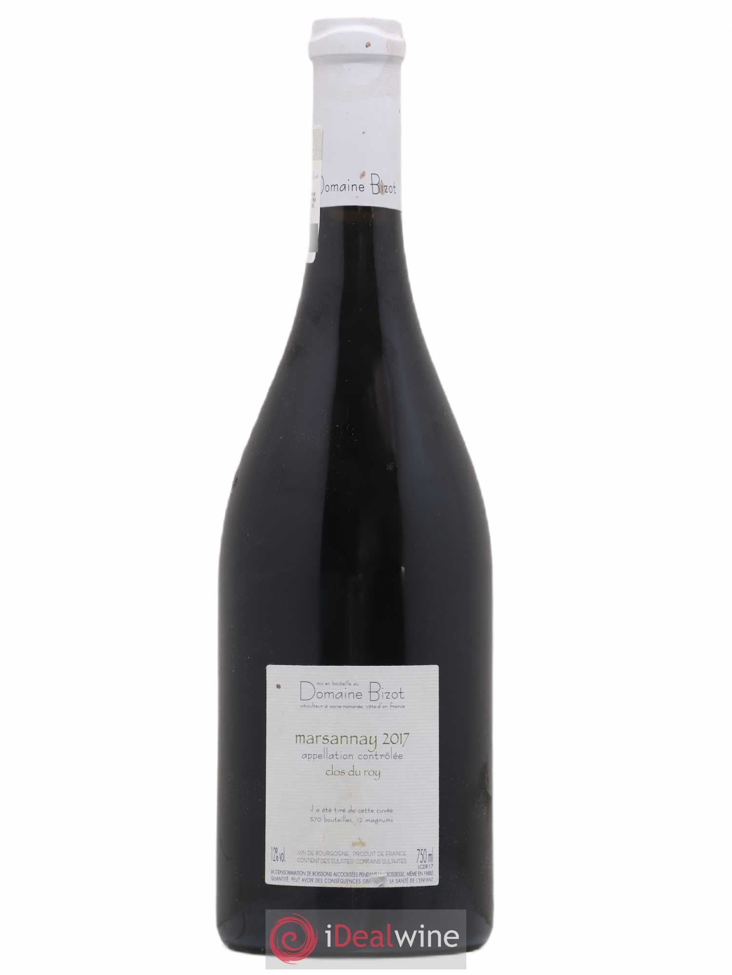 Marsannay Clos du Roy Bizot (Domaine) 2017 - Lot de 1 bouteille - 1