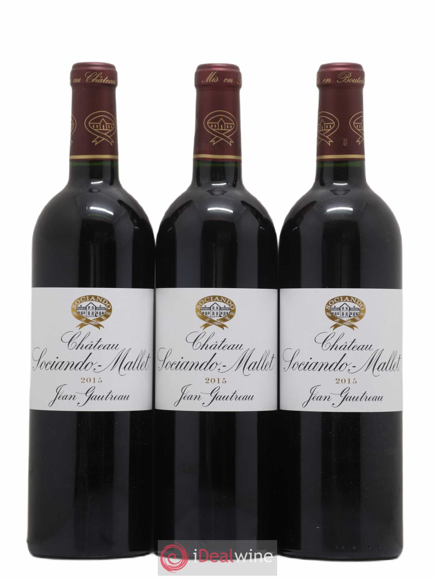 Château Sociando Mallet 2015 - Lot de 12 bouteilles - 3