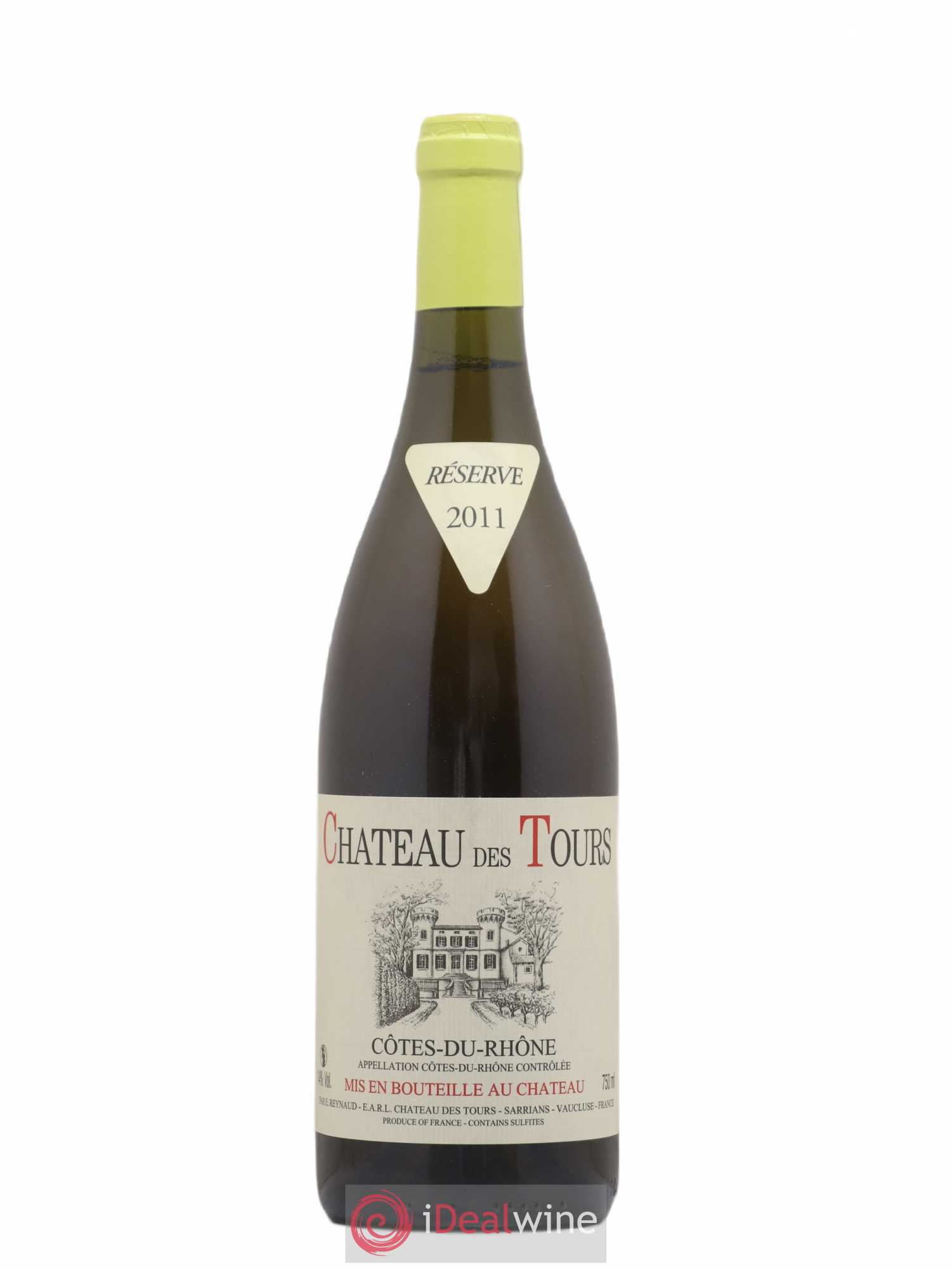 Côtes-du-Rhône Château des Tours Emmanuel Reynaud 2011 - Lot de 1 bouteille - 0