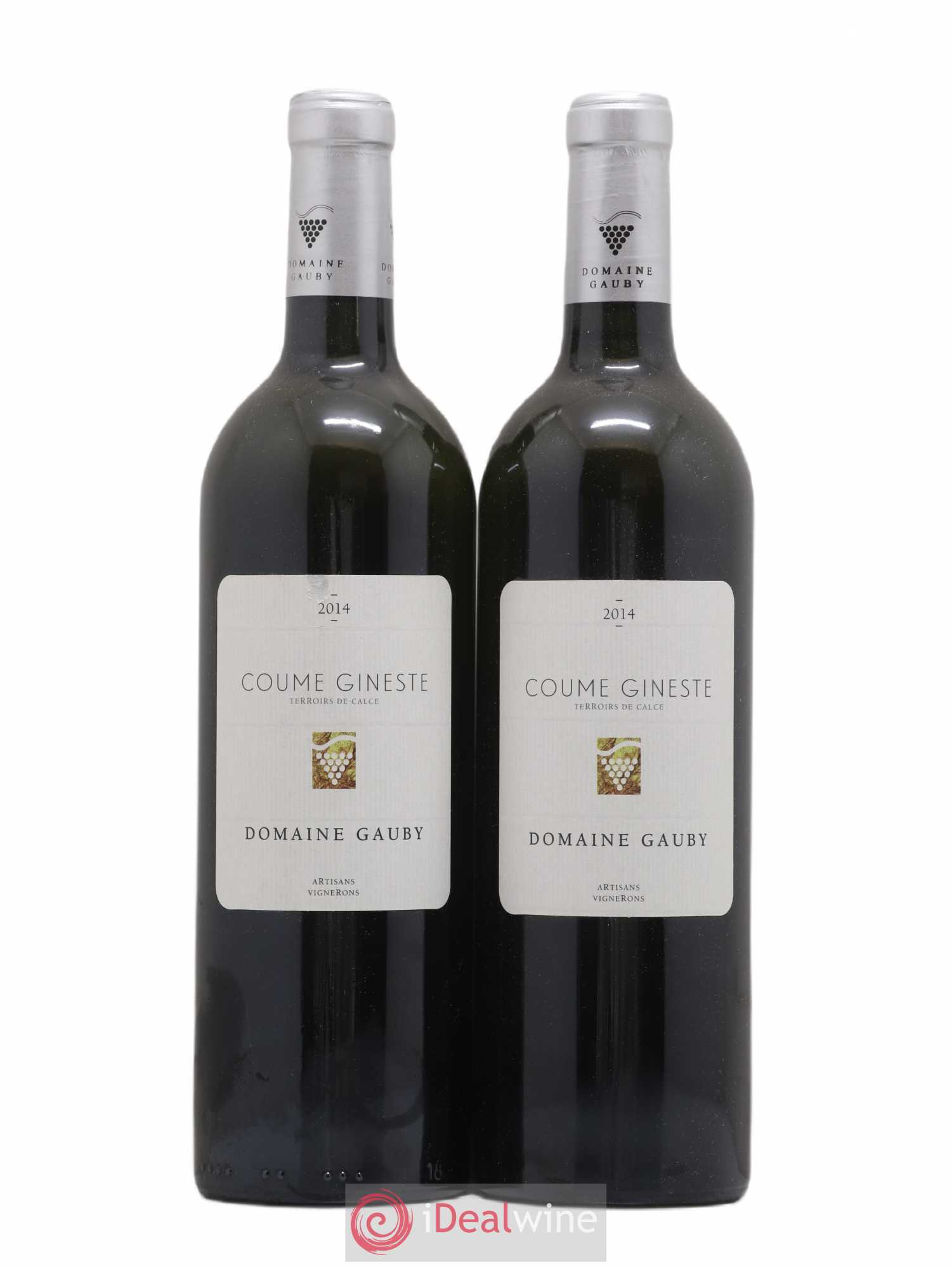Côtes Catalanes Coume Gineste Gauby (Domaine) 2014 - Lot de 2 bouteilles - 0