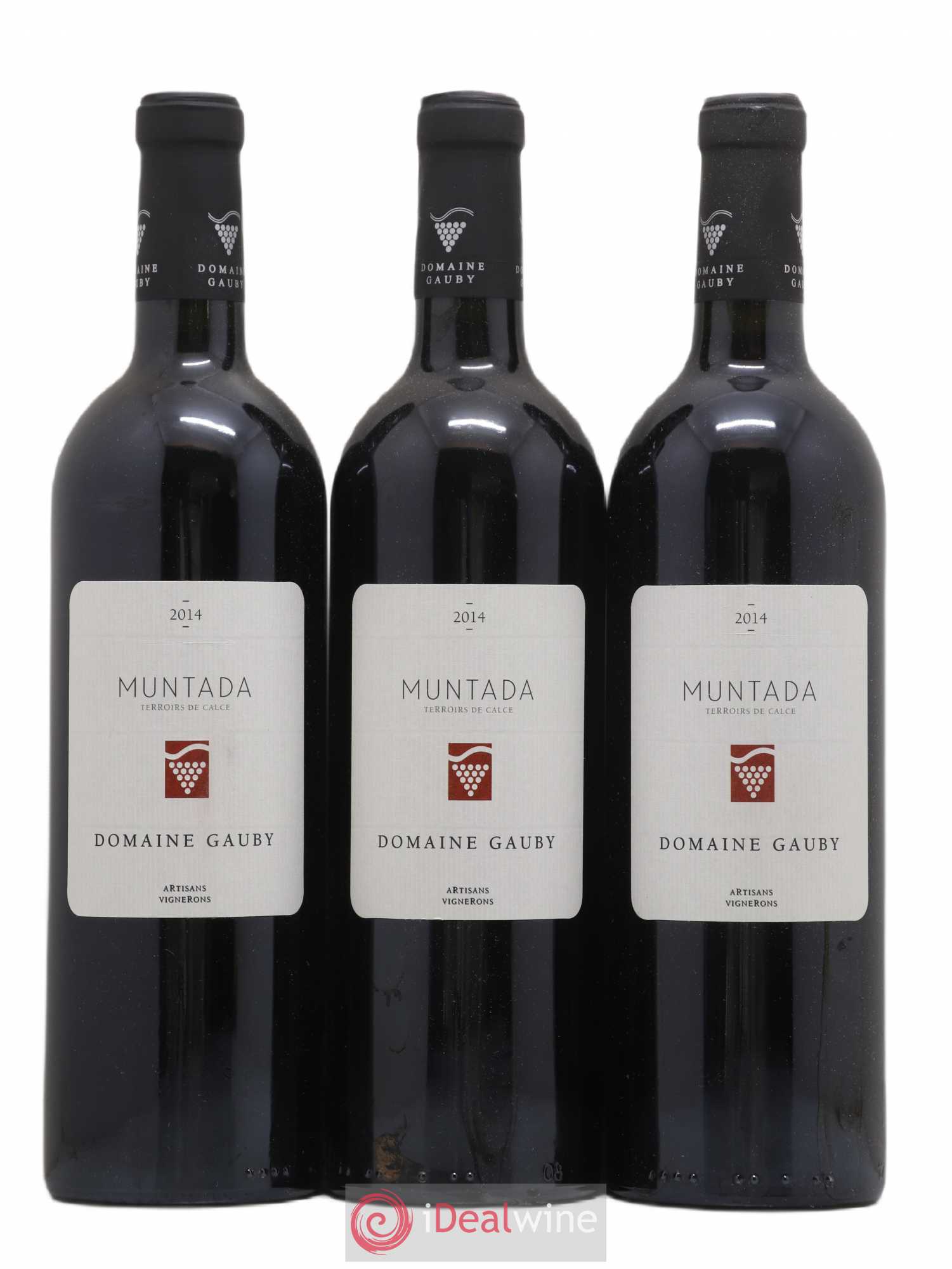 Côtes Catalanes (anciennement Côtes du Roussillon Villages) La Muntada Gauby (Domaine) 2014 - Lot de 3 bouteilles - 0