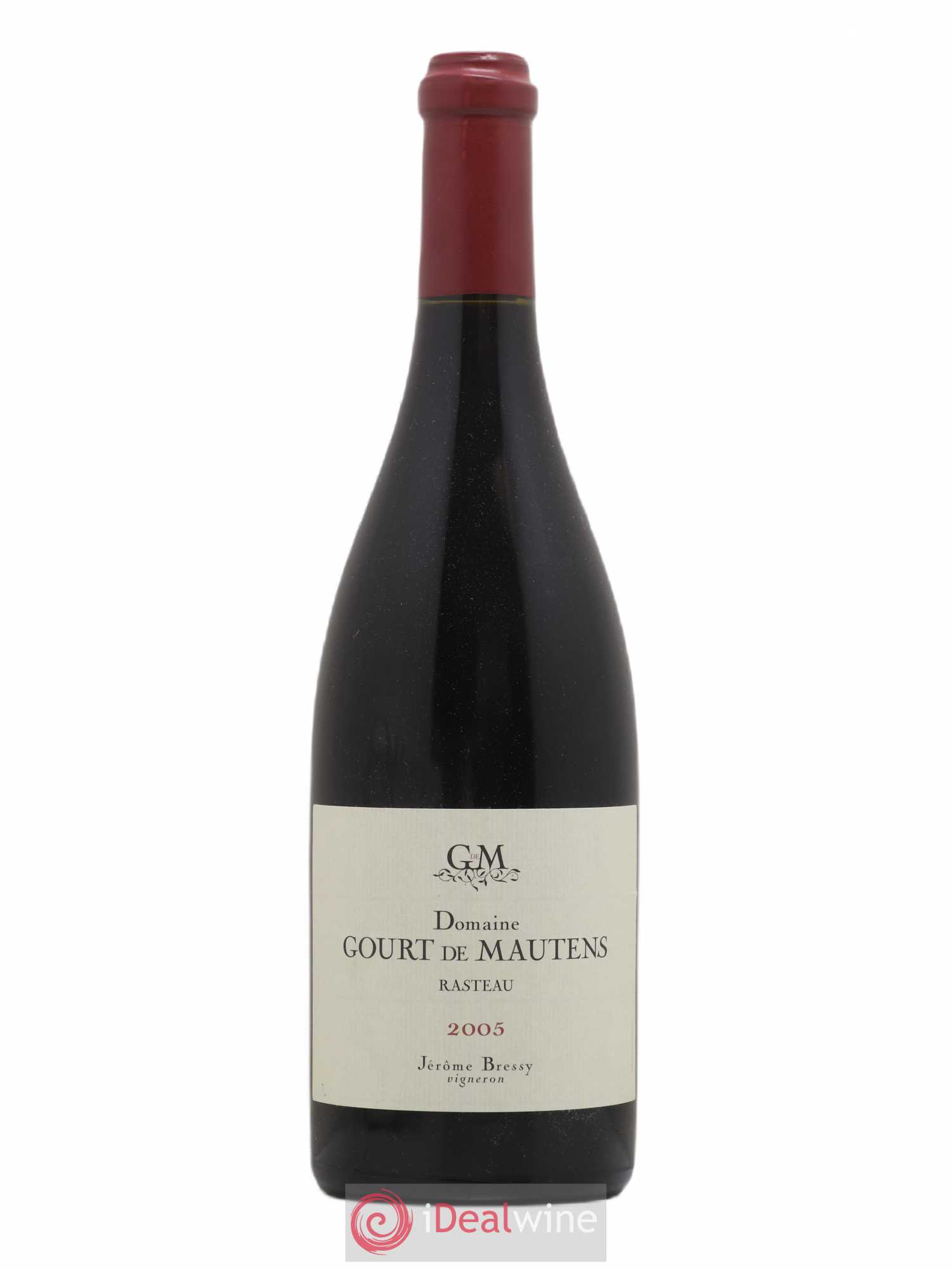 Rasteau Domaine Gourt de Mautens - Jérôme Bressy 2005 - Lot de 1 bouteille - 0