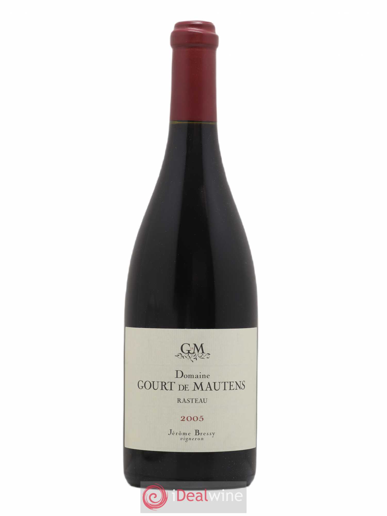 Rasteau Domaine Gourt de Mautens - Jérôme Bressy 2005 - Lot de 1 bouteille - 0