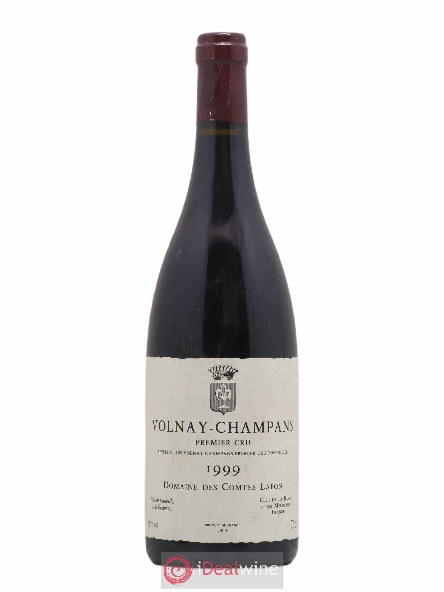Volnay 1er Cru Champans Comtes Lafon (Domaine des) 1999 - Lot de 1 bouteille - 0