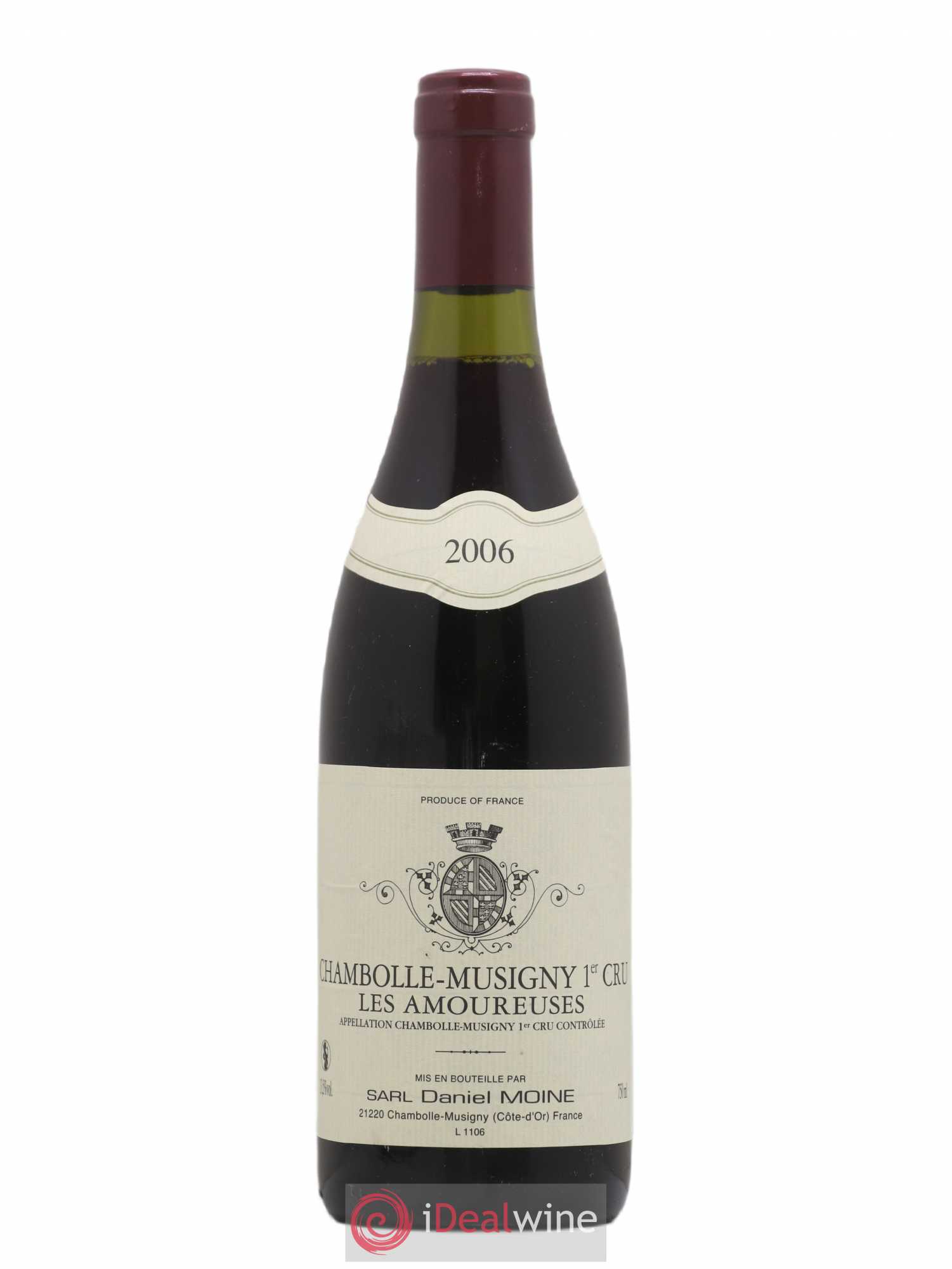 Chambolle-Musigny 1er Cru Les Amoureuses Moine-Hudelot (Domaine) 2006 - Lot de 1 bouteille - 0