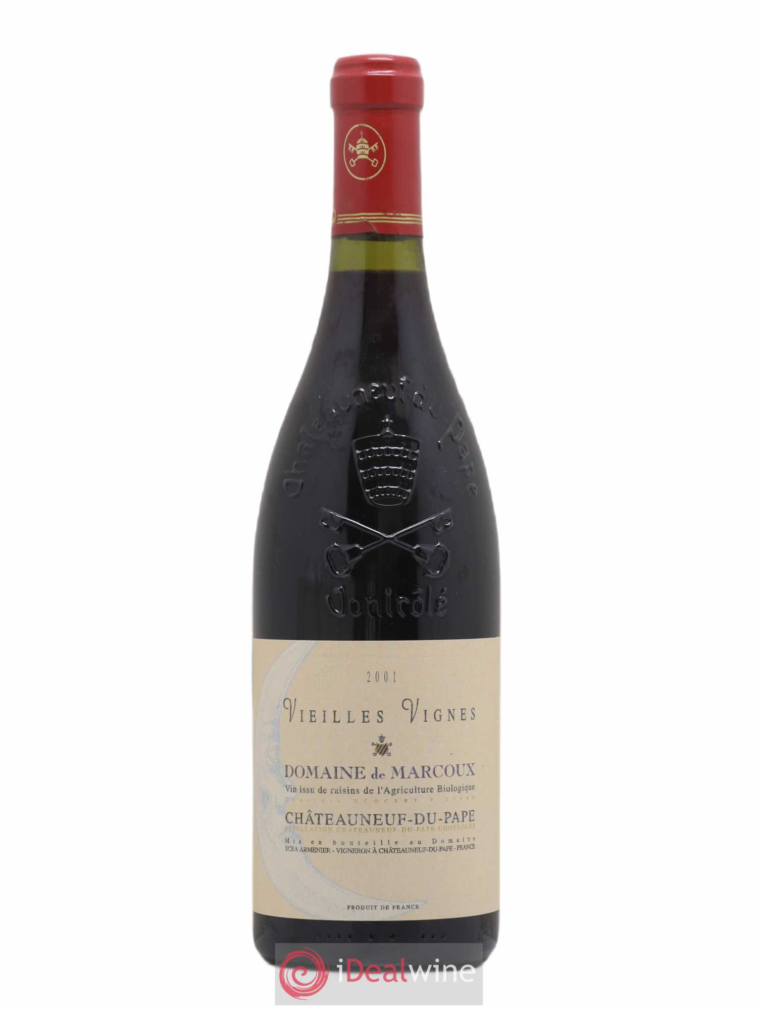 Châteauneuf-du-Pape Vieilles Vignes Marcoux (Domaine de) 2001 - Lot de 1 bouteille - 0