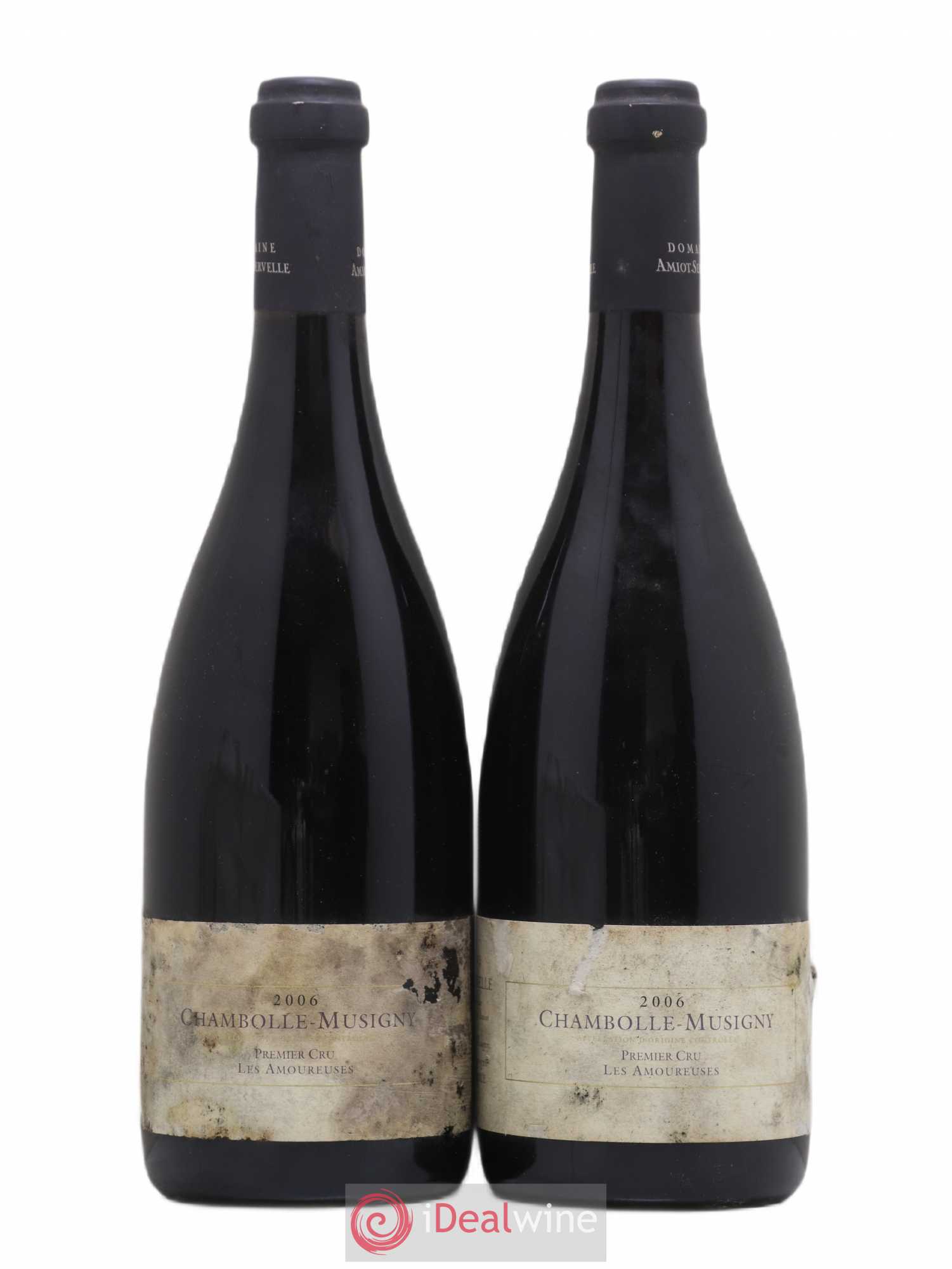 Chambolle-Musigny 1er Cru Les Amoureuses Amiot-Servelle 2006 - Lot de 2 bouteilles - 0