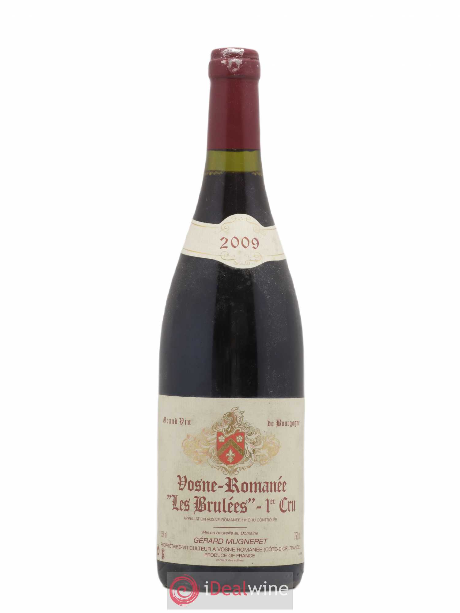 Vosne-Romanée 1er Cru Les Brulées Gérard Mugneret 2009 - Lot de 1 bouteille - 0