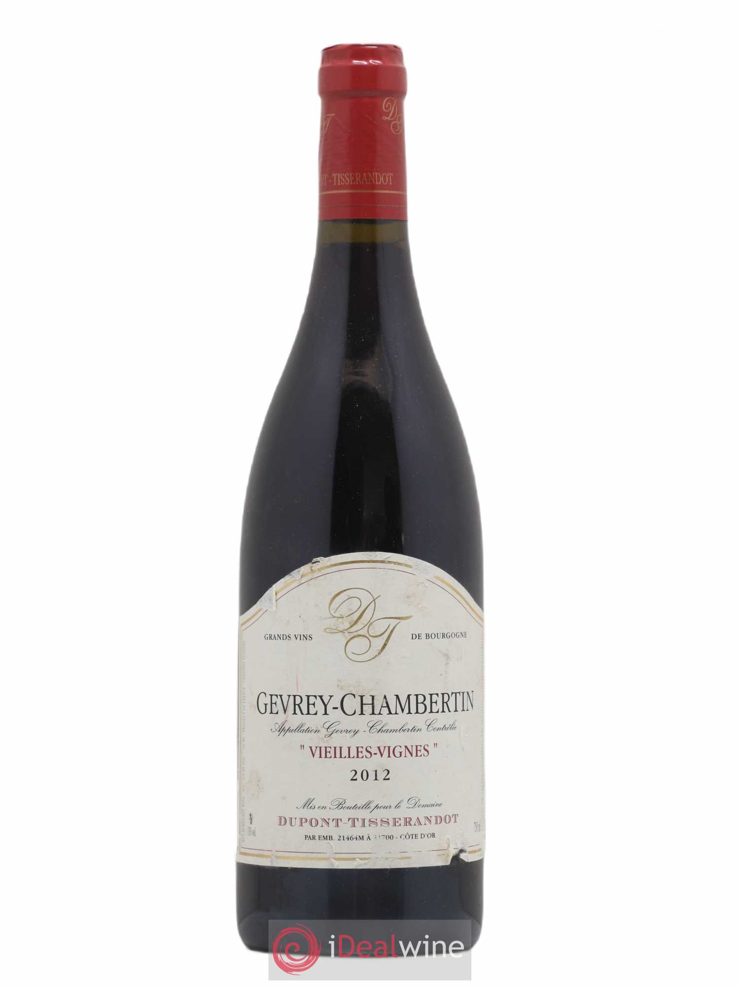 Gevrey-Chambertin Vieilles Vignes Dupont Tisserandot 2012 - Posten von 1 Flasche - 0