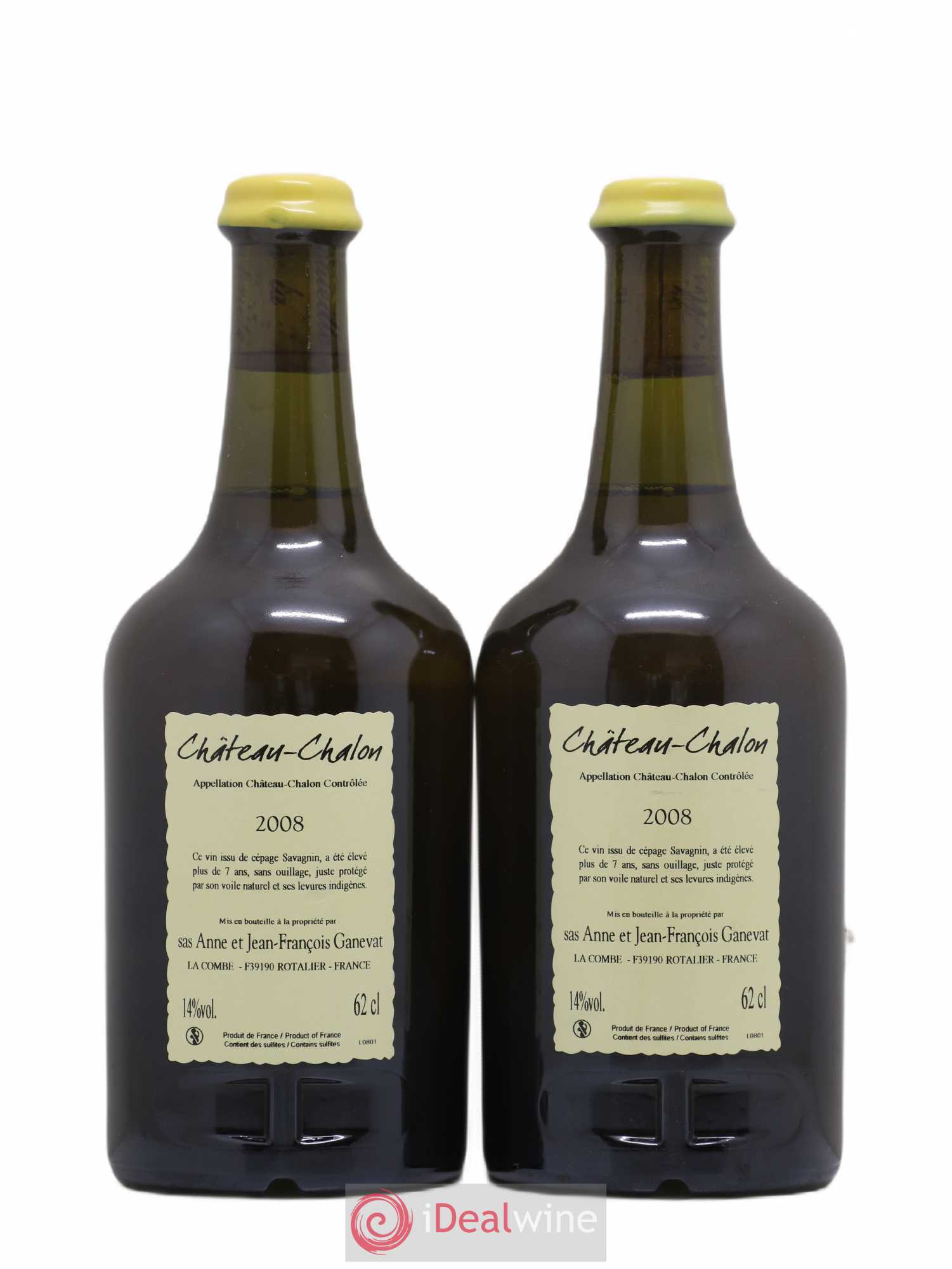 Château-Chalon Ganevat 2008 - Posten von 2 Flaschen - 1