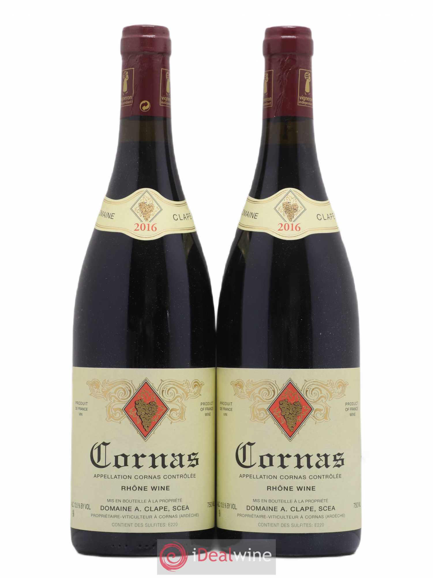 Cornas Auguste Clape 2016 - Lot de 2 bouteilles - 0