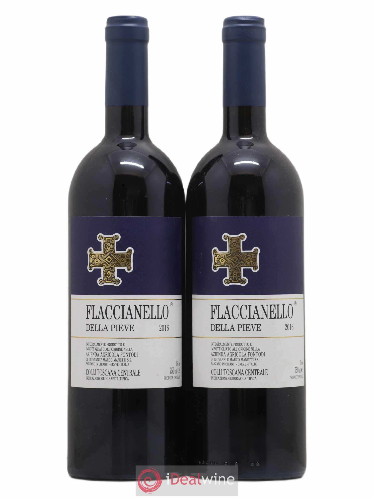 Italie Toscane Flaccianello della Pieve 2016 - Posten von 2 Flaschen - 0
