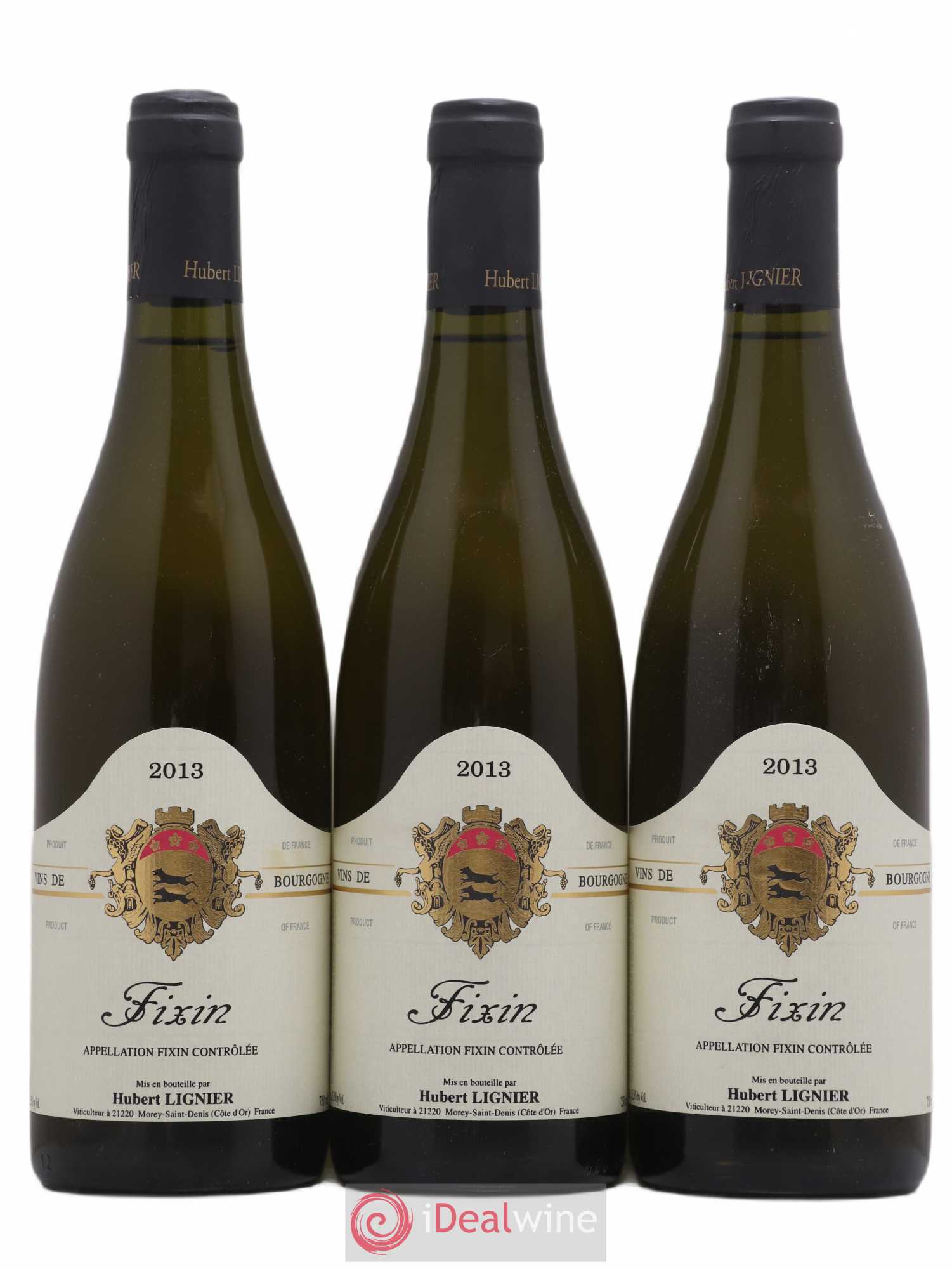Fixin Champs de Vosger Hubert Lignier (Domaine) 2013 - Lot de 3 bouteilles - 0