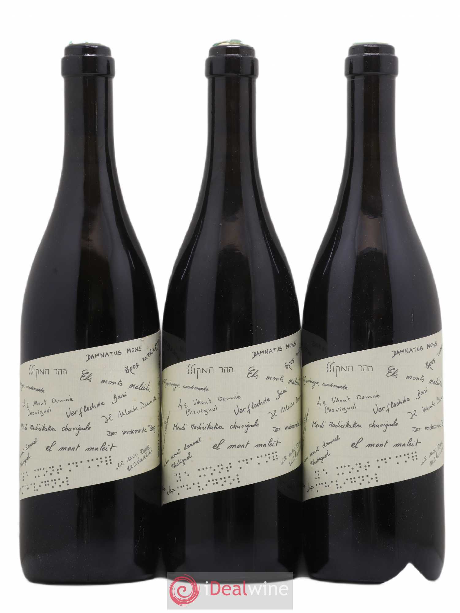 Sancerre Le Mont Damné Chavignol Dagueneau (Domaine Didier - Louis-Benjamin) 2007 - Lot de 3 bouteilles - 0