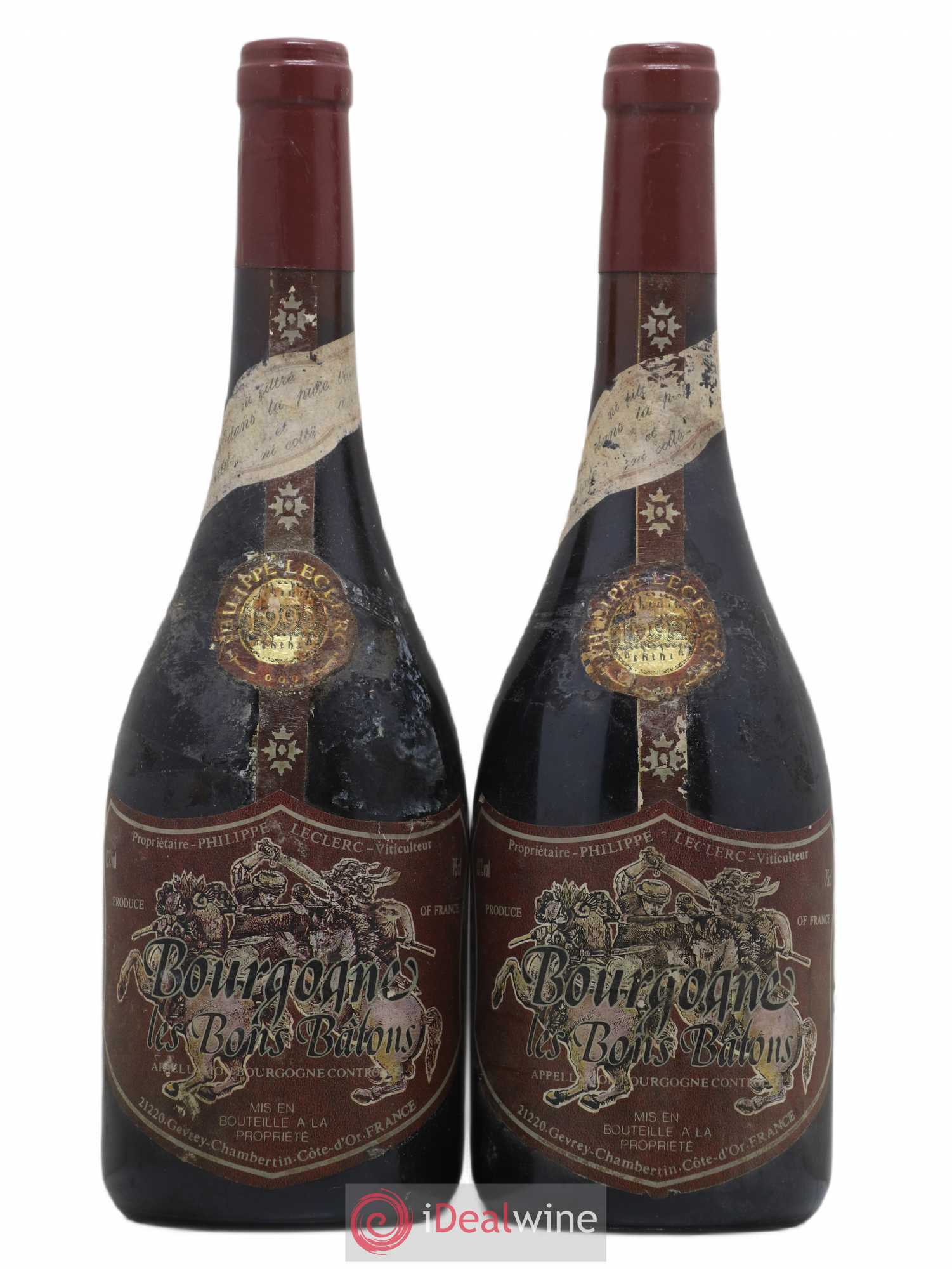Bourgogne 1992 - Posten von 2 Flaschen - 0