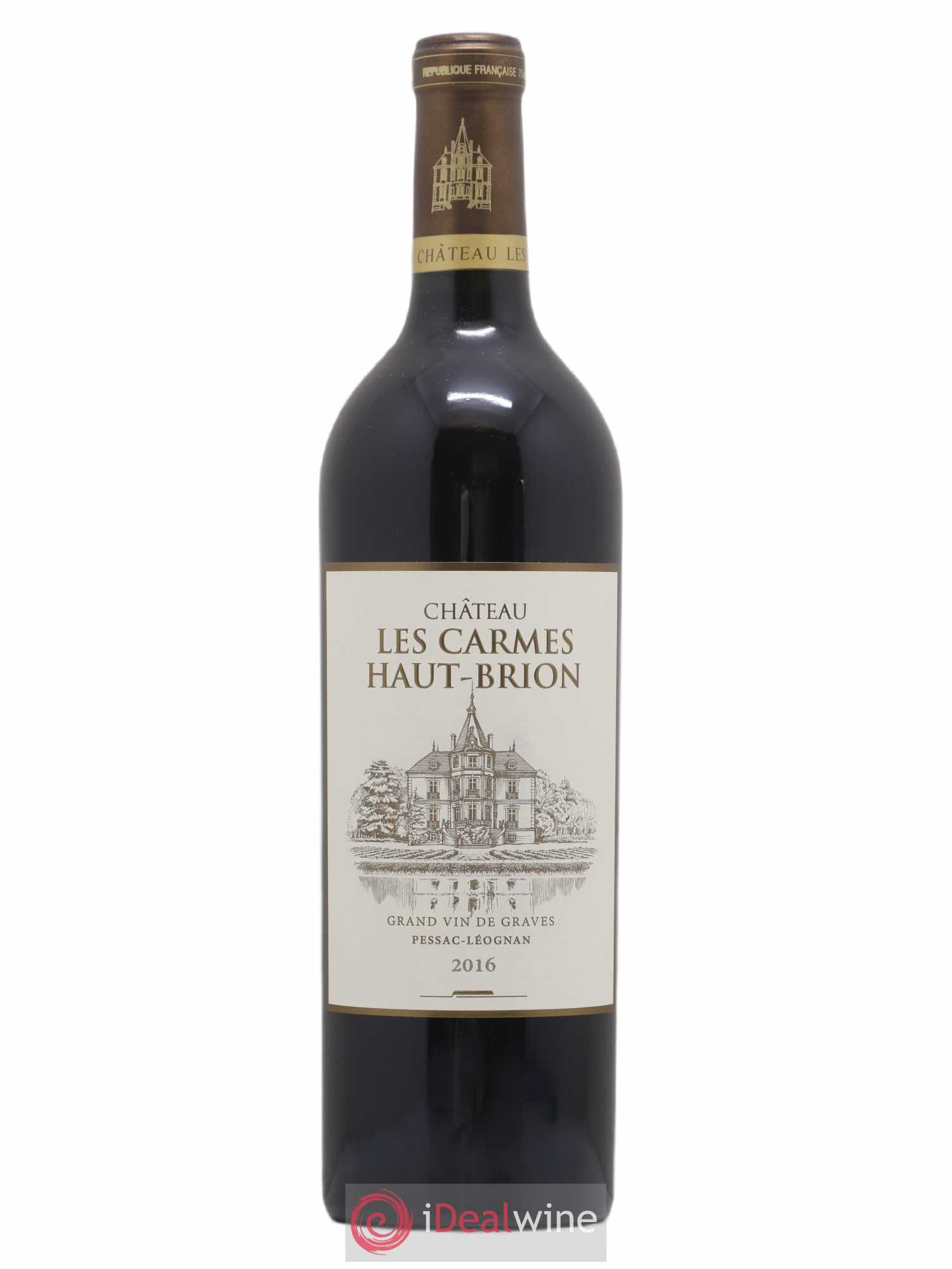 Château Les Carmes Haut-Brion 2016 - Lot de 1 bouteille - 0