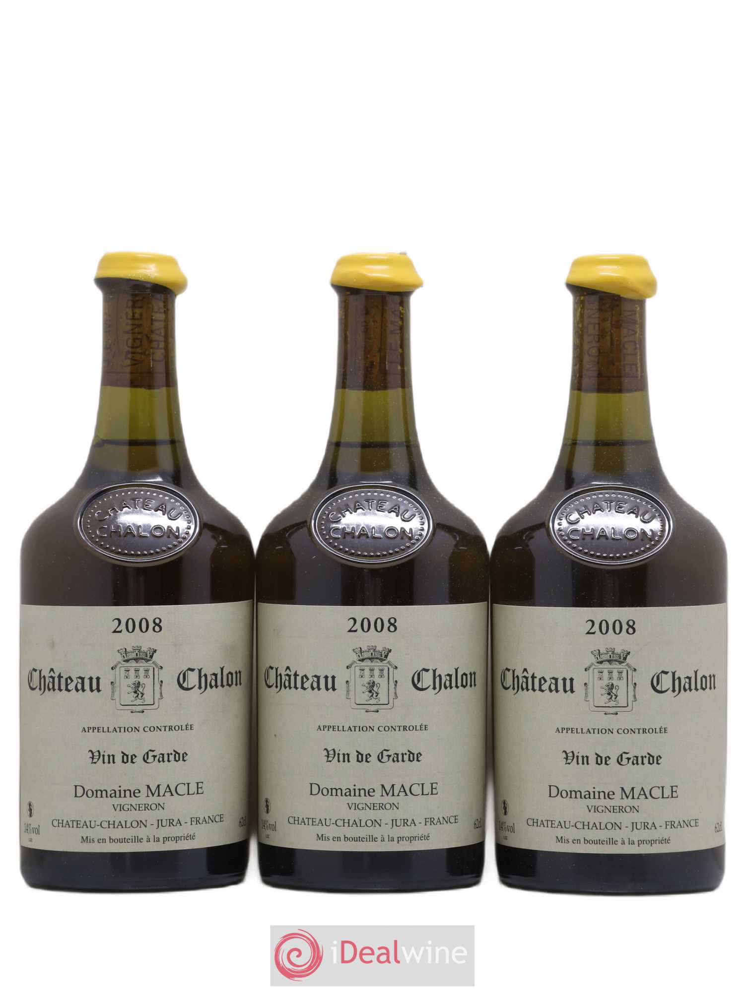 Château-Chalon Jean Macle 2008 - Lot de 3 bouteilles - 0