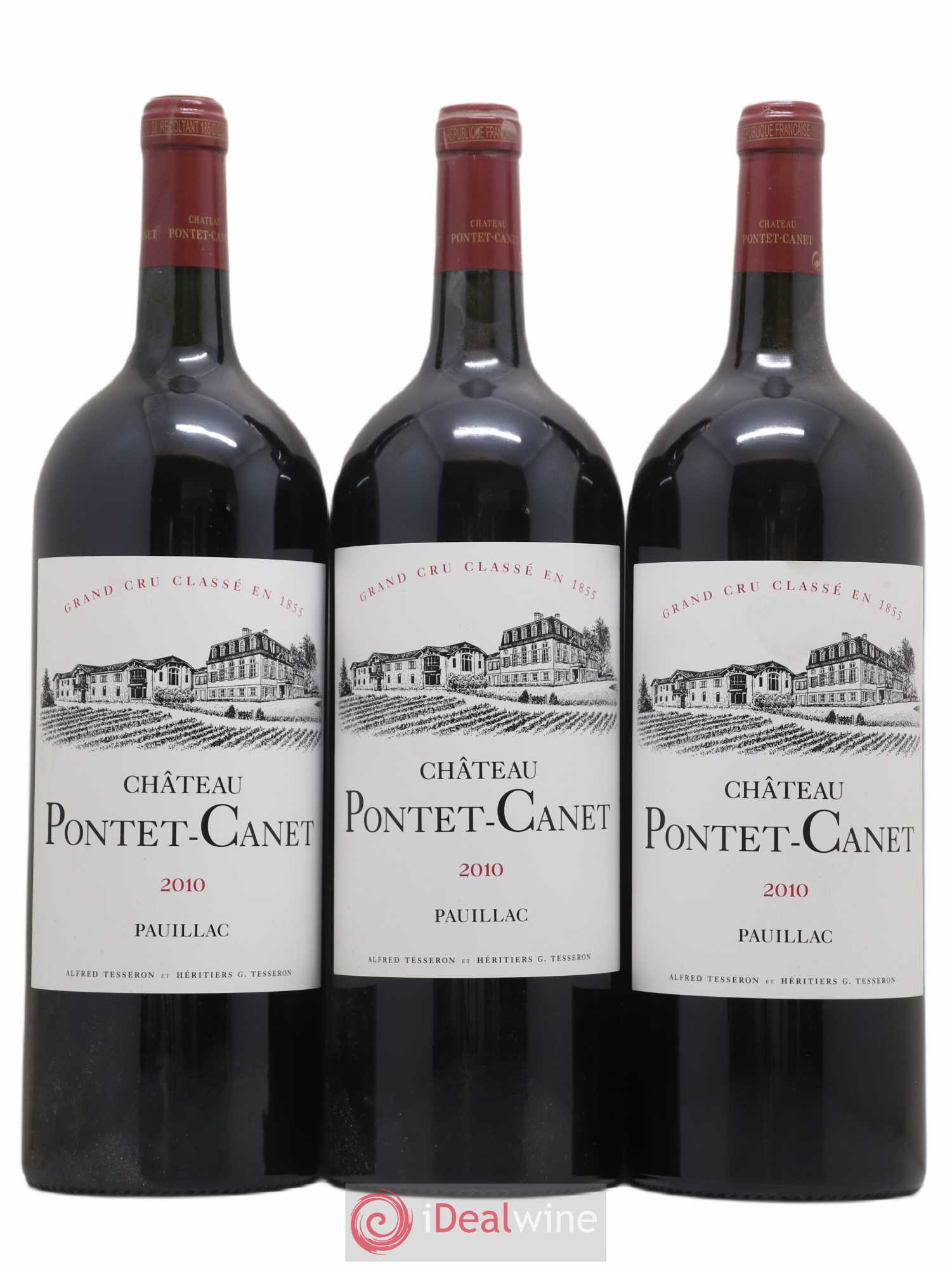 Château Pontet Canet 5ème Grand Cru Classé 2010 - Lot de 6 magnums - 3