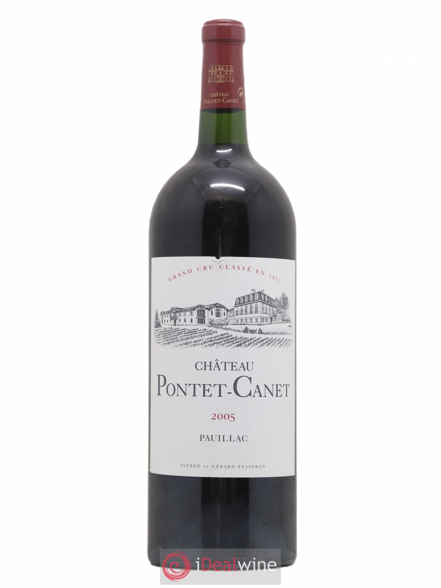 Château Pontet Canet 5ème Grand Cru Classé 2005 - Lot de 1 magnum - 0