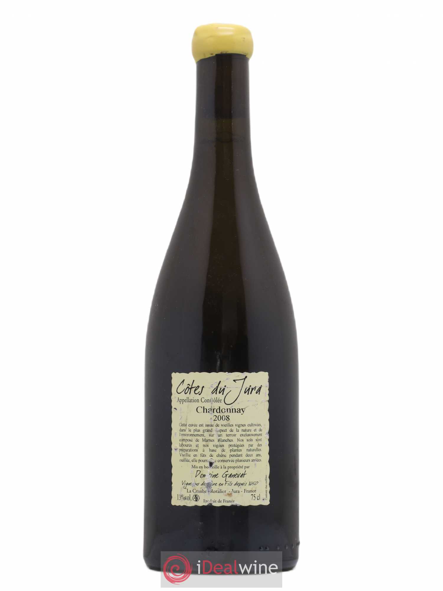 Côtes du Jura Les Grands Teppes Vieilles Vignes Jean-François Ganevat (Domaine) 2008 - Lot de 1 bouteille - 1
