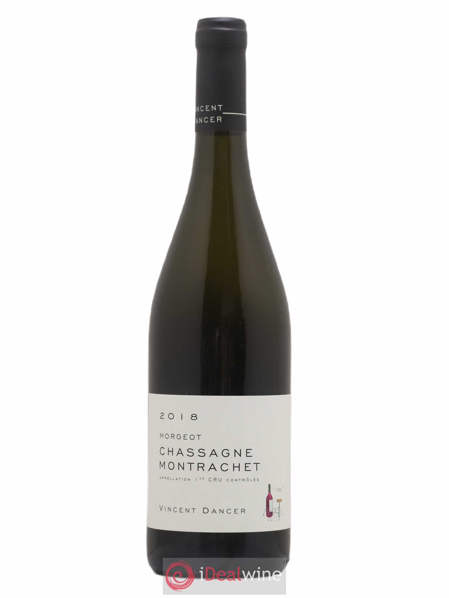 Chassagne-Montrachet 1er Cru Morgeot Vincent Dancer 2018 - Lot de 1 bouteille - 0