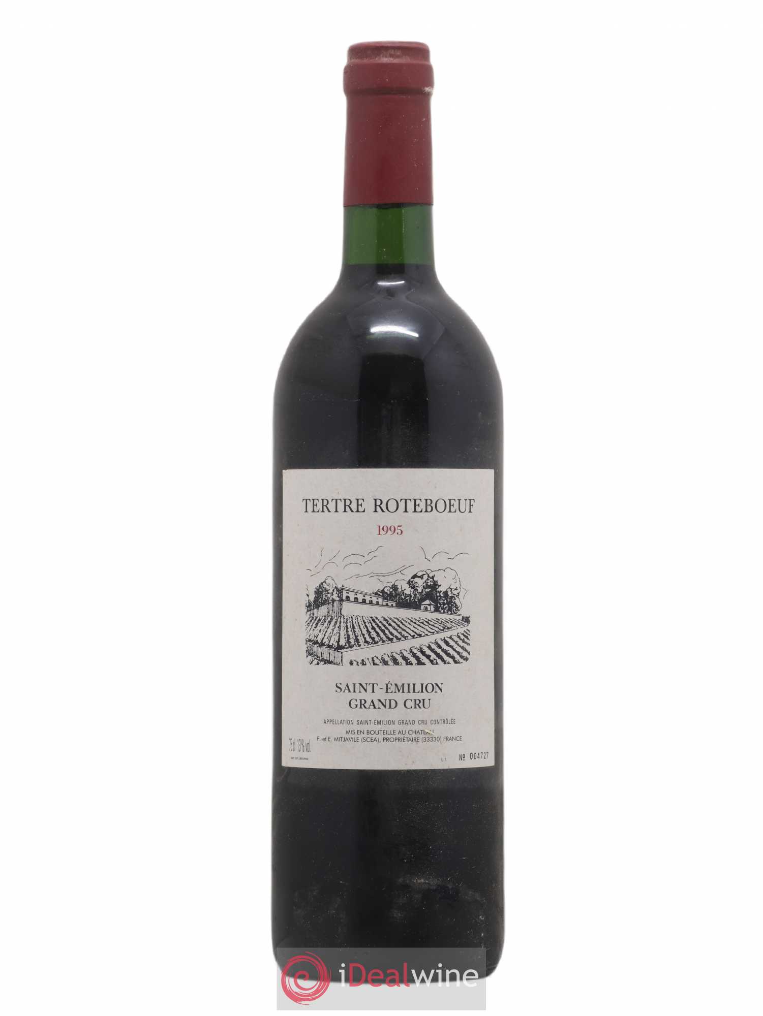 Château Tertre Roteboeuf 1995 - Lot de 1 bouteille - 0