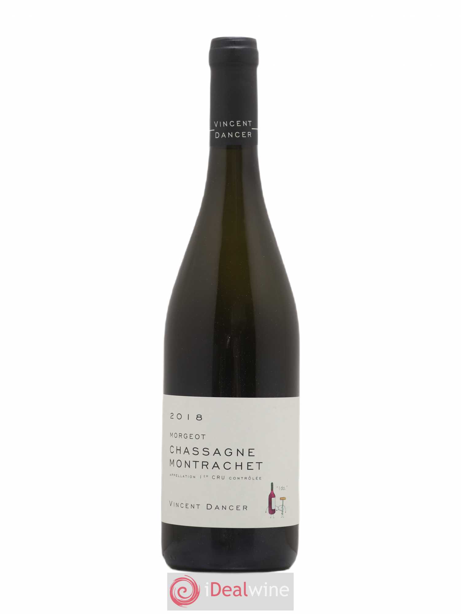 Chassagne-Montrachet 1er Cru Morgeot Vincent Dancer 2018 - Lot de 1 bouteille - 0
