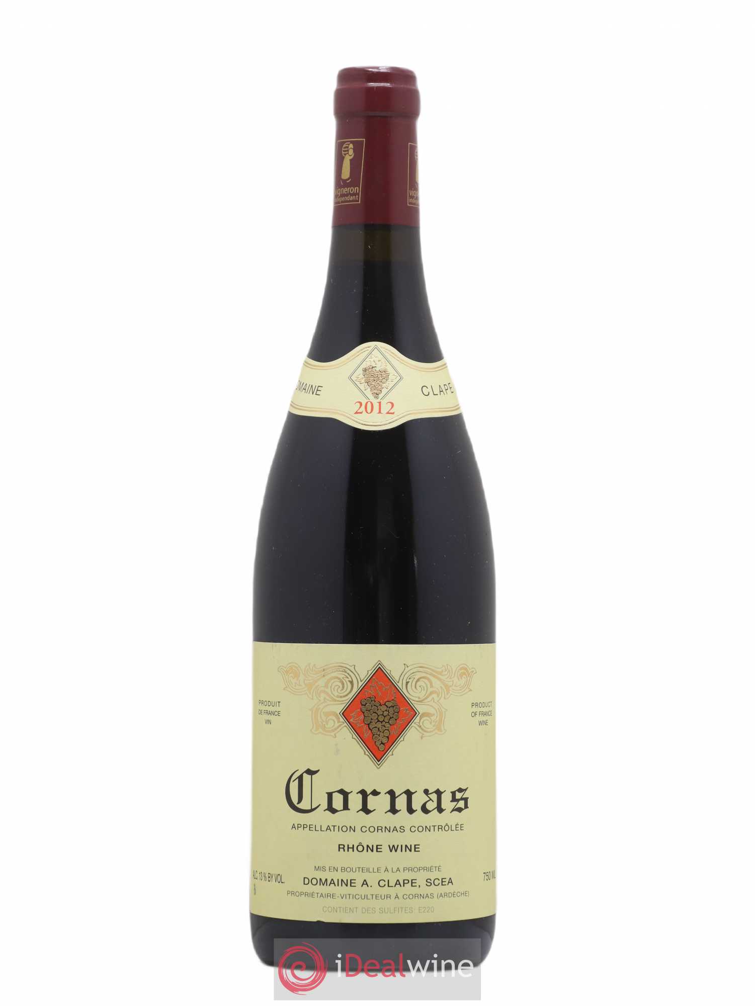 Cornas Auguste Clape 2012 - Lot de 1 bouteille - 0