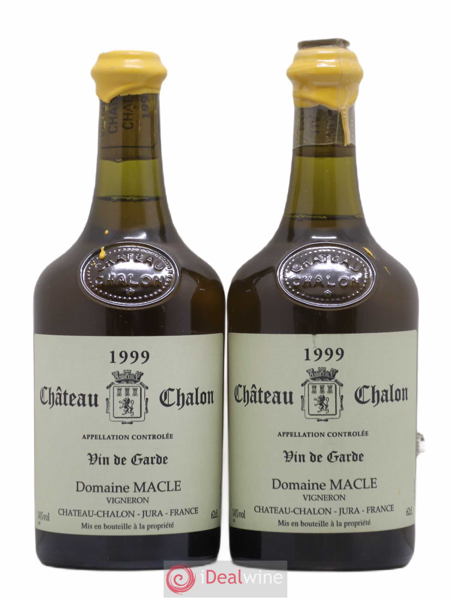 Château-Chalon Jean Macle 1999 - Lot de 2 bouteilles - 0