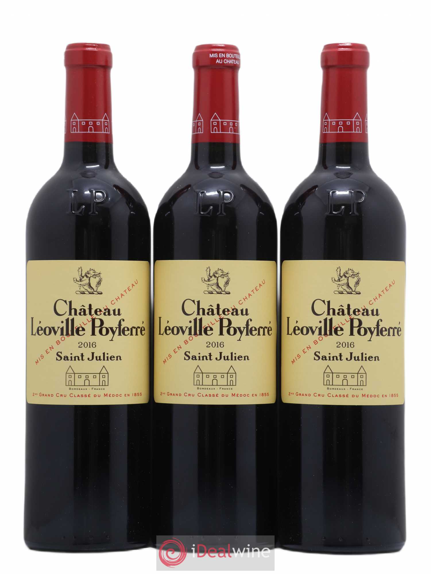 Château Léoville Poyferré 2ème Grand Cru Classé 2016 - Lot de 6 bouteilles - 2