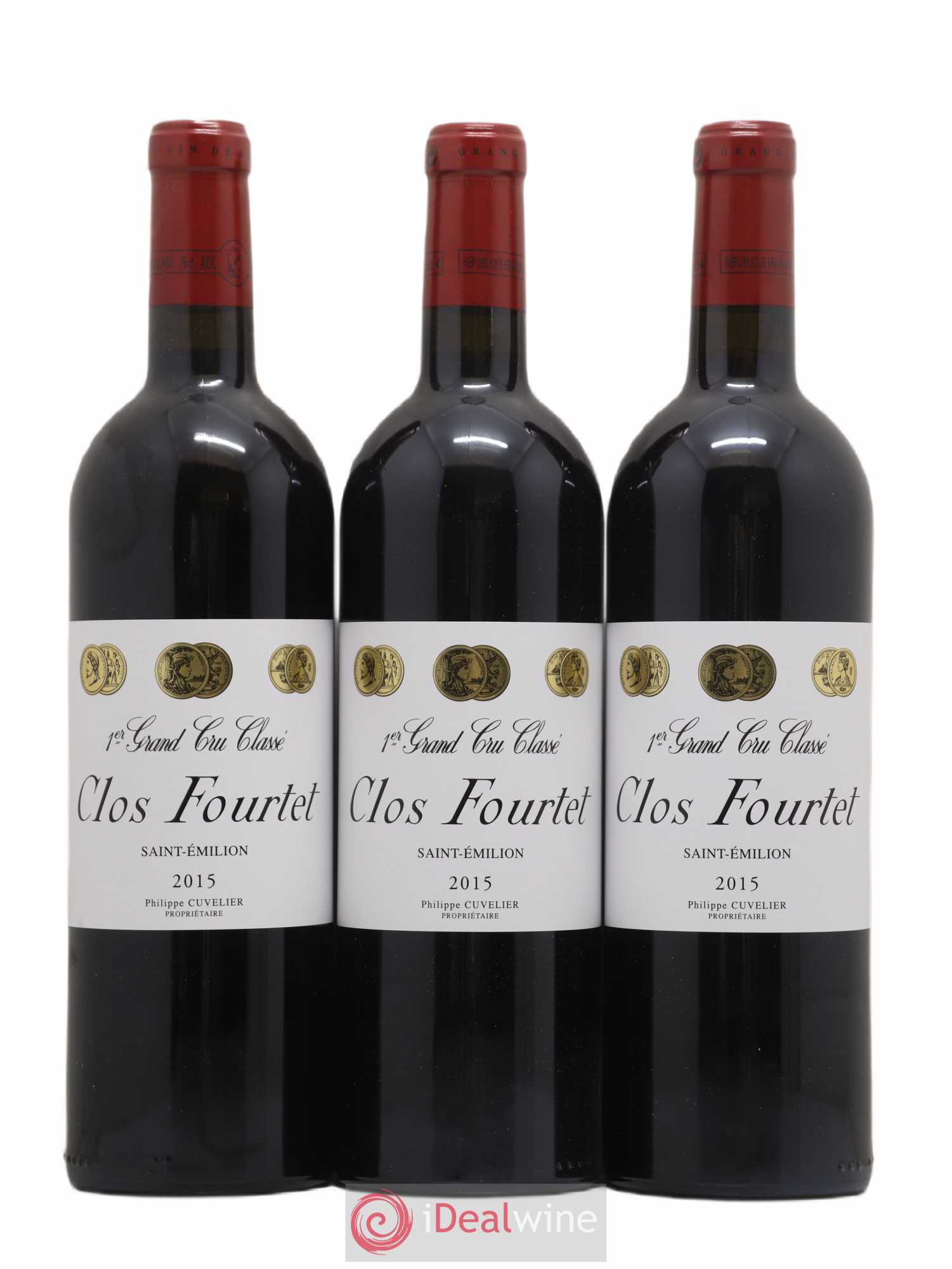 Clos Fourtet 1er Grand Cru Classé B 2015 - Lot de 6 bouteilles - 2