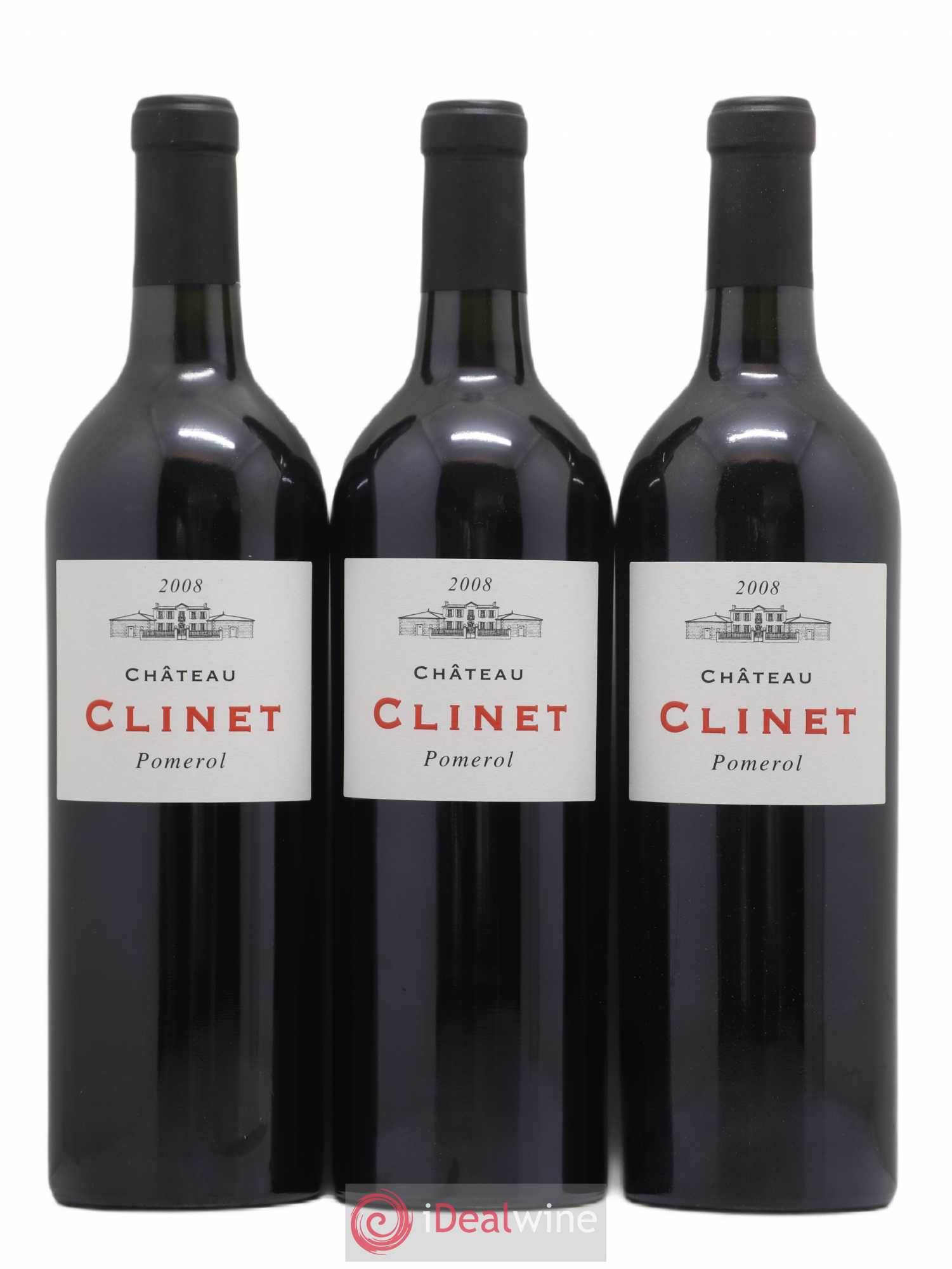 Château Clinet 2008 - Lot de 6 bouteilles - 1