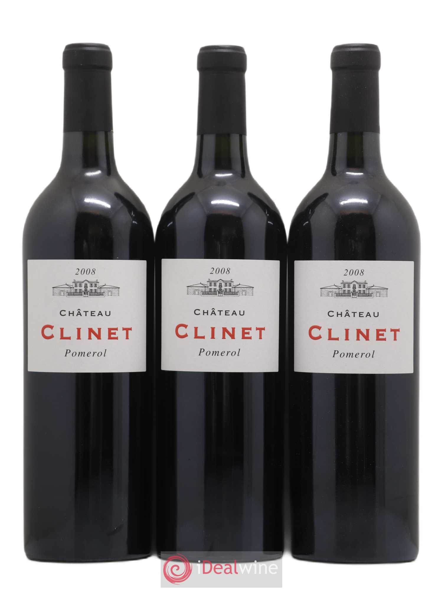 Château Clinet 2008 - Lot de 6 bouteilles - 2