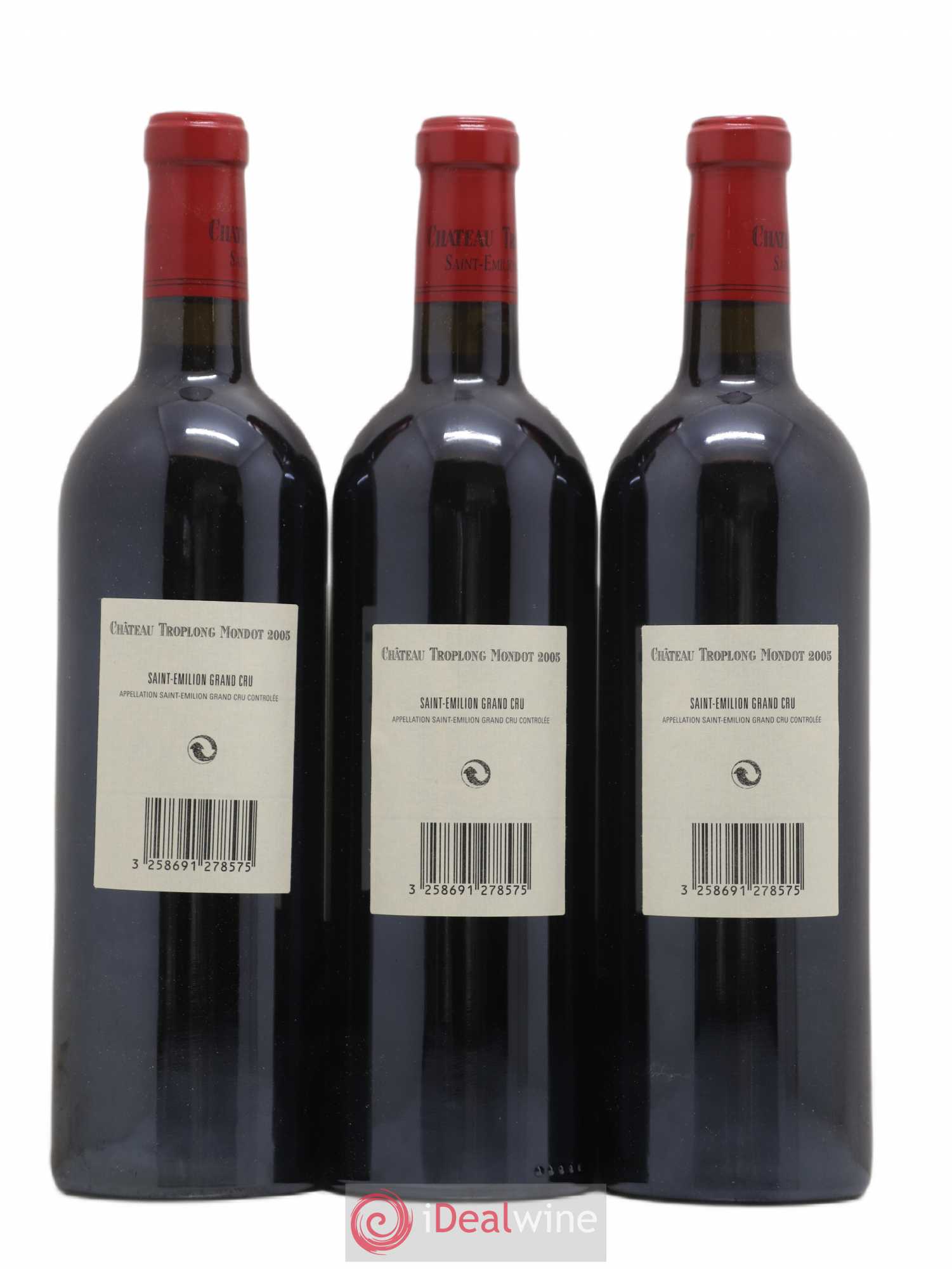 Château Troplong Mondot 1er Grand Cru Classé B 2005 - Lot de 6 bouteilles - 2