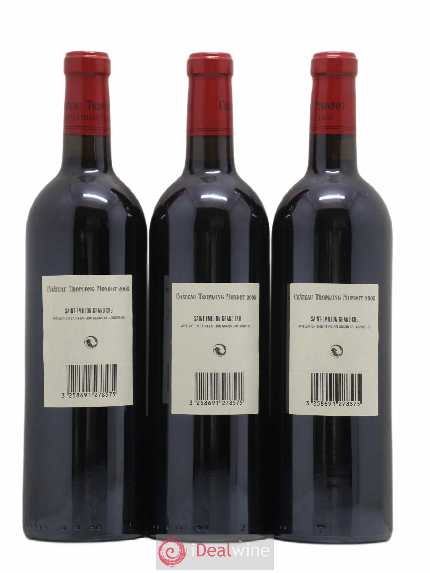 Château Troplong Mondot 1er Grand Cru Classé B 2005 - Lot de 6 bouteilles - 4