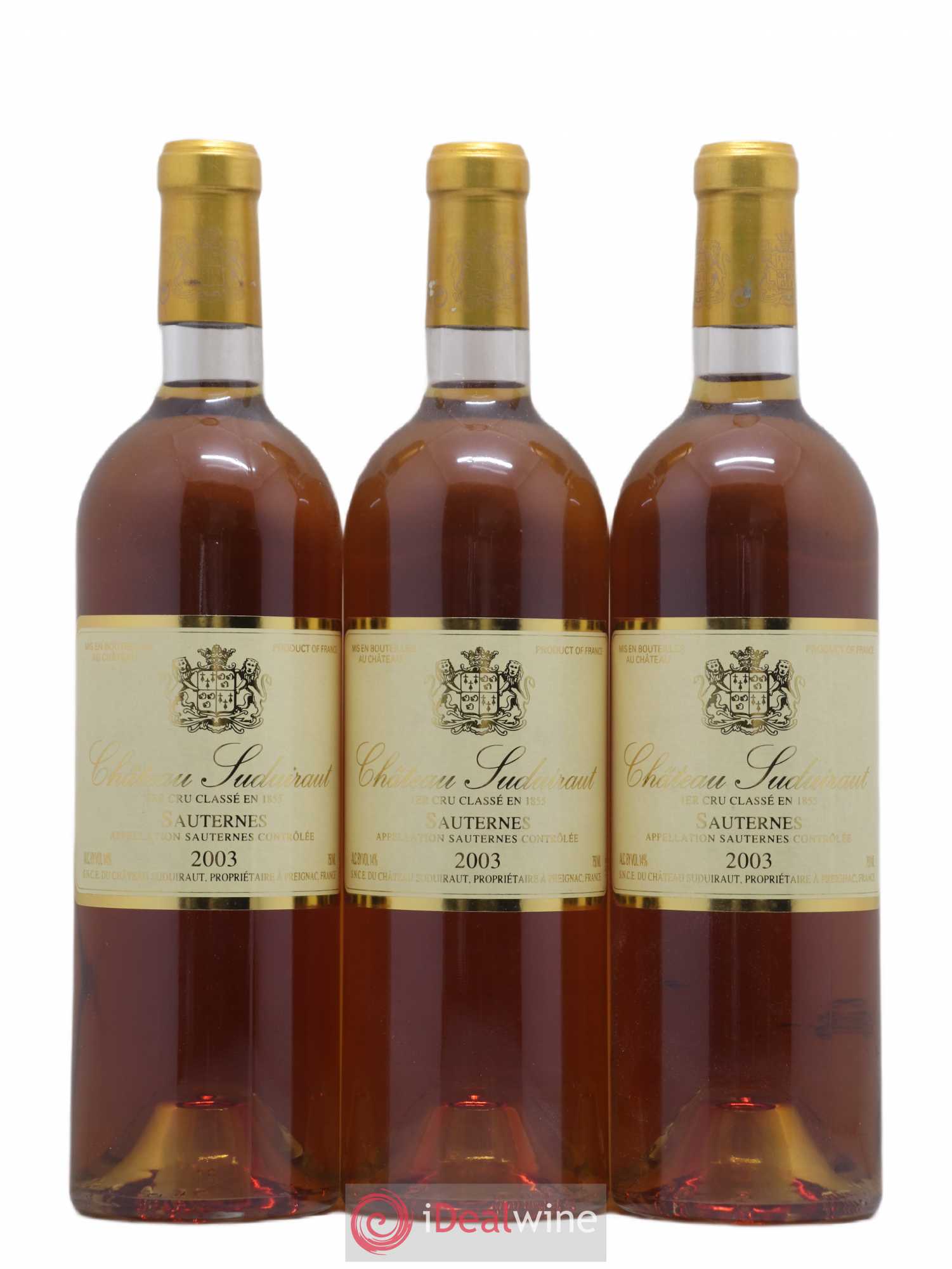 Château Suduiraut 1er Grand Cru Classé 2003 - Lotto di 6 bottiglie - 2