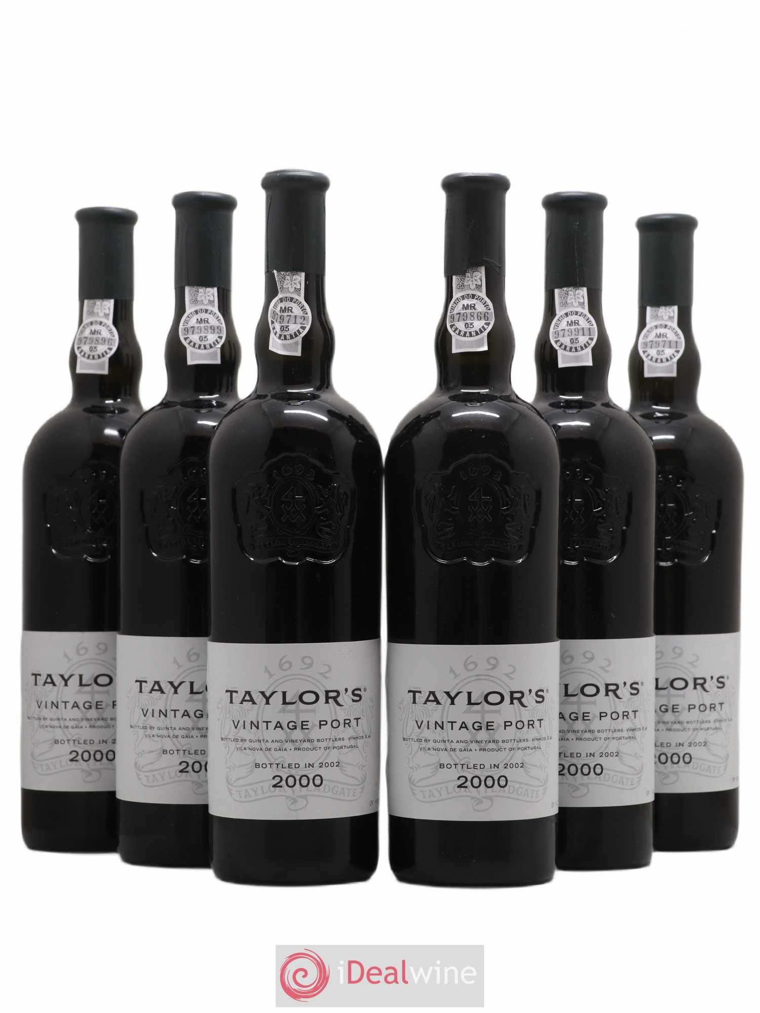 Porto Taylor's Vintage 2000 - Lot de 6 bouteilles - 0