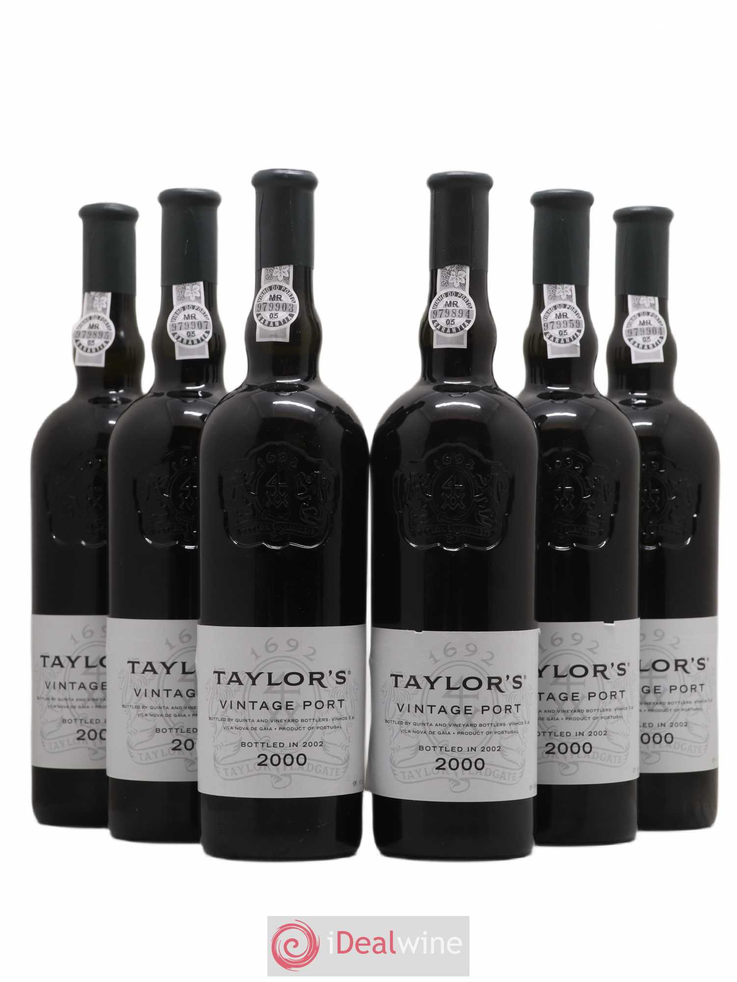 Porto Taylor's Vintage 2000 - Lot de 6 bouteilles - 0