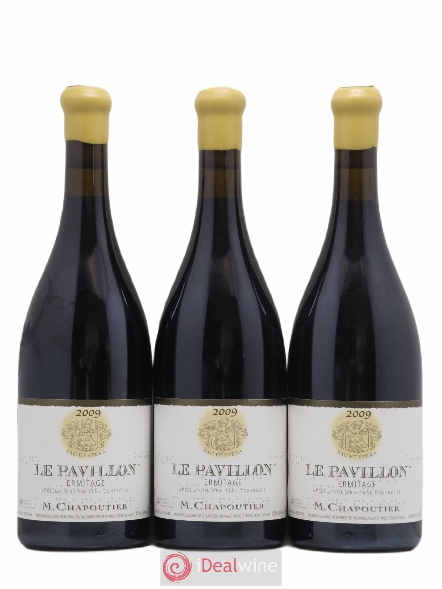 Hermitage Ermitage Le Pavillon Chapoutier 2009 - Lot de 6 bouteilles - 3