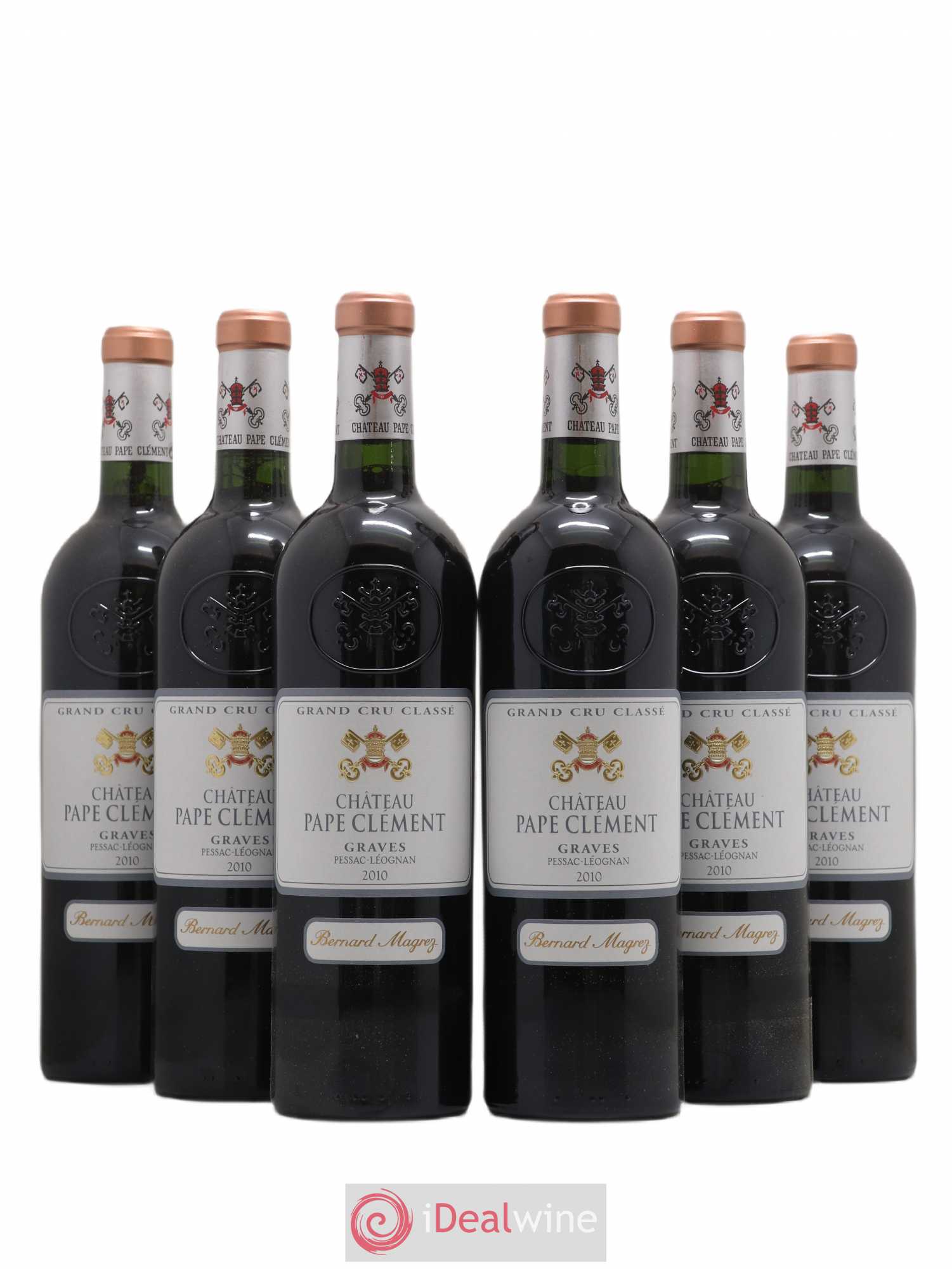 Château Pape Clément Cru Classé de Graves 2010 - Lot de 6 bouteilles - 0