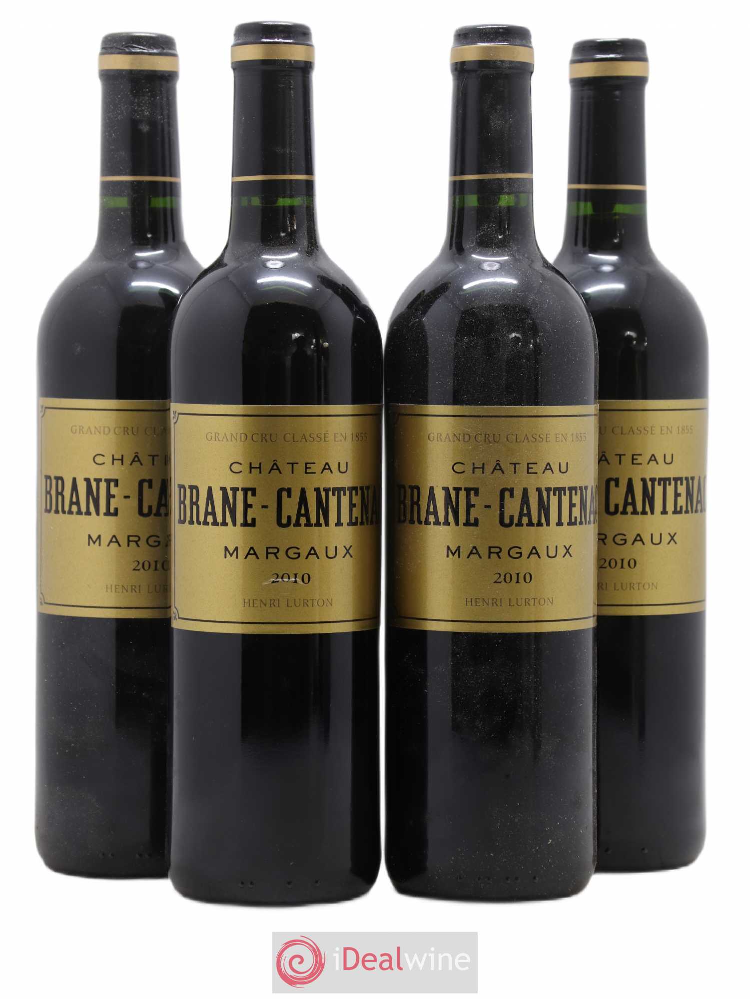 Château Brane Cantenac 2ème Grand Cru Classé 2010 - Lot de 4 bouteilles - 0
