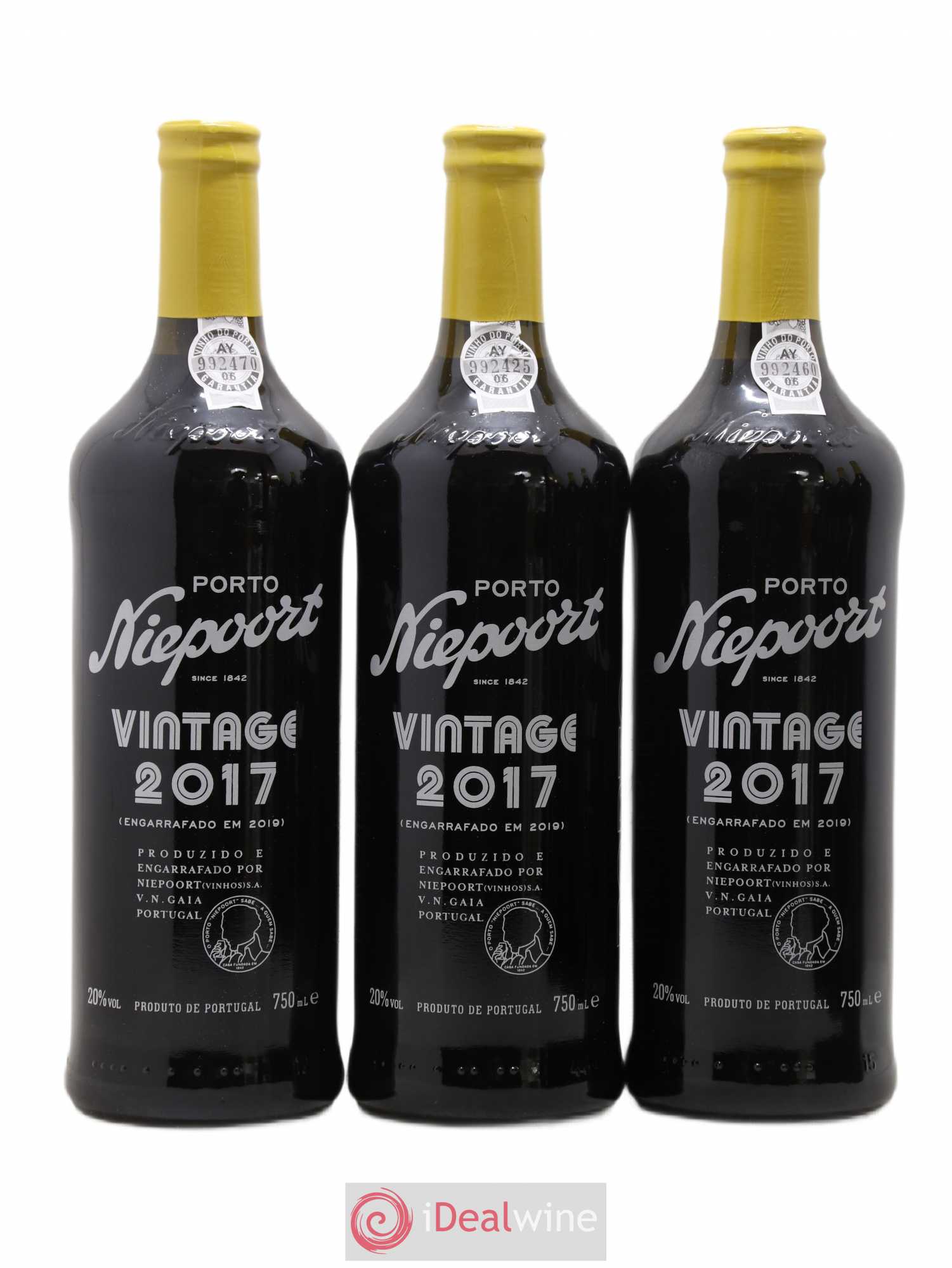 Porto Vintage Niepoort 2017 - Lot de 6 bouteilles - 1