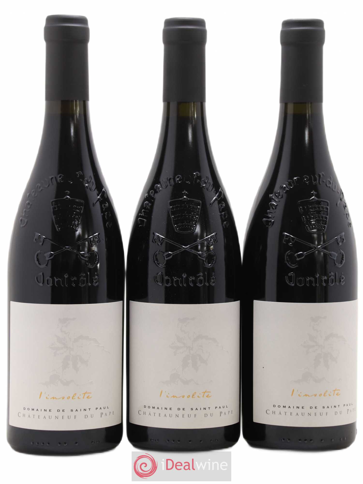 Châteauneuf-du-Pape Insolite St Paul 2013 - Lot de 3 bouteilles - 0