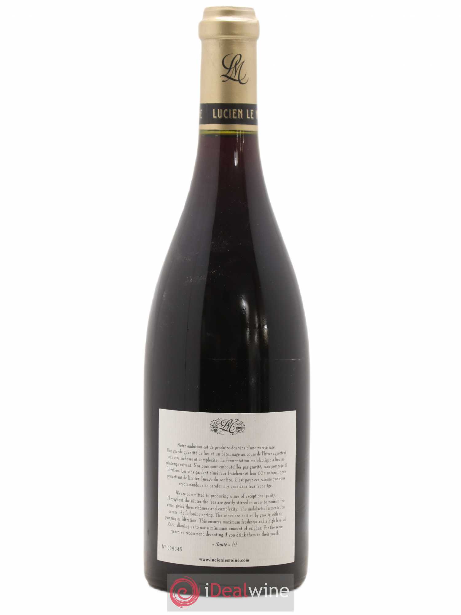 Morey-Saint-Denis 1er Cru Clos des Ormes Lucien Le Moine 2006 - Lot de 1 bouteille - 1