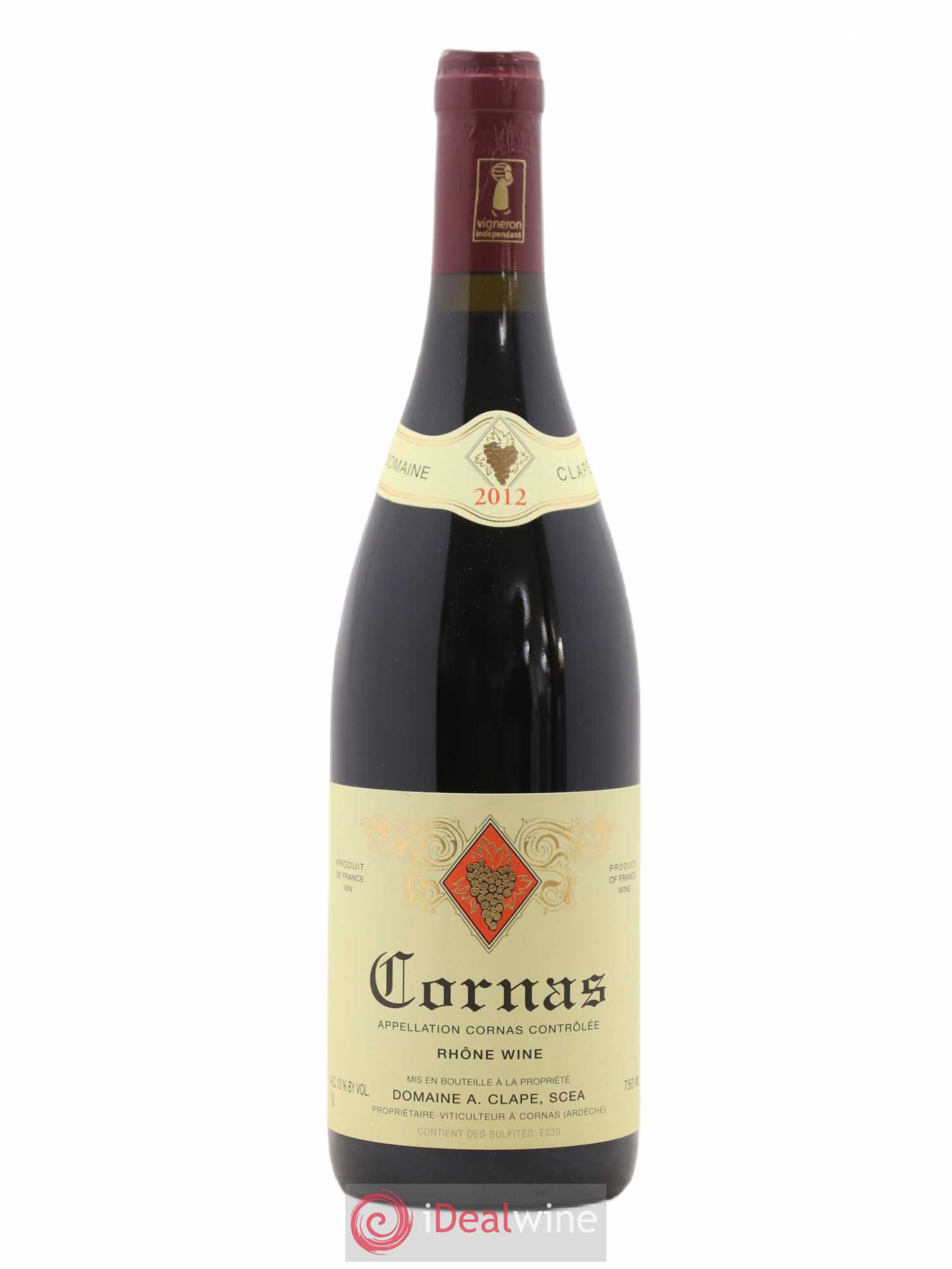 Cornas Auguste Clape 2012 - Lot de 1 bouteille - 0
