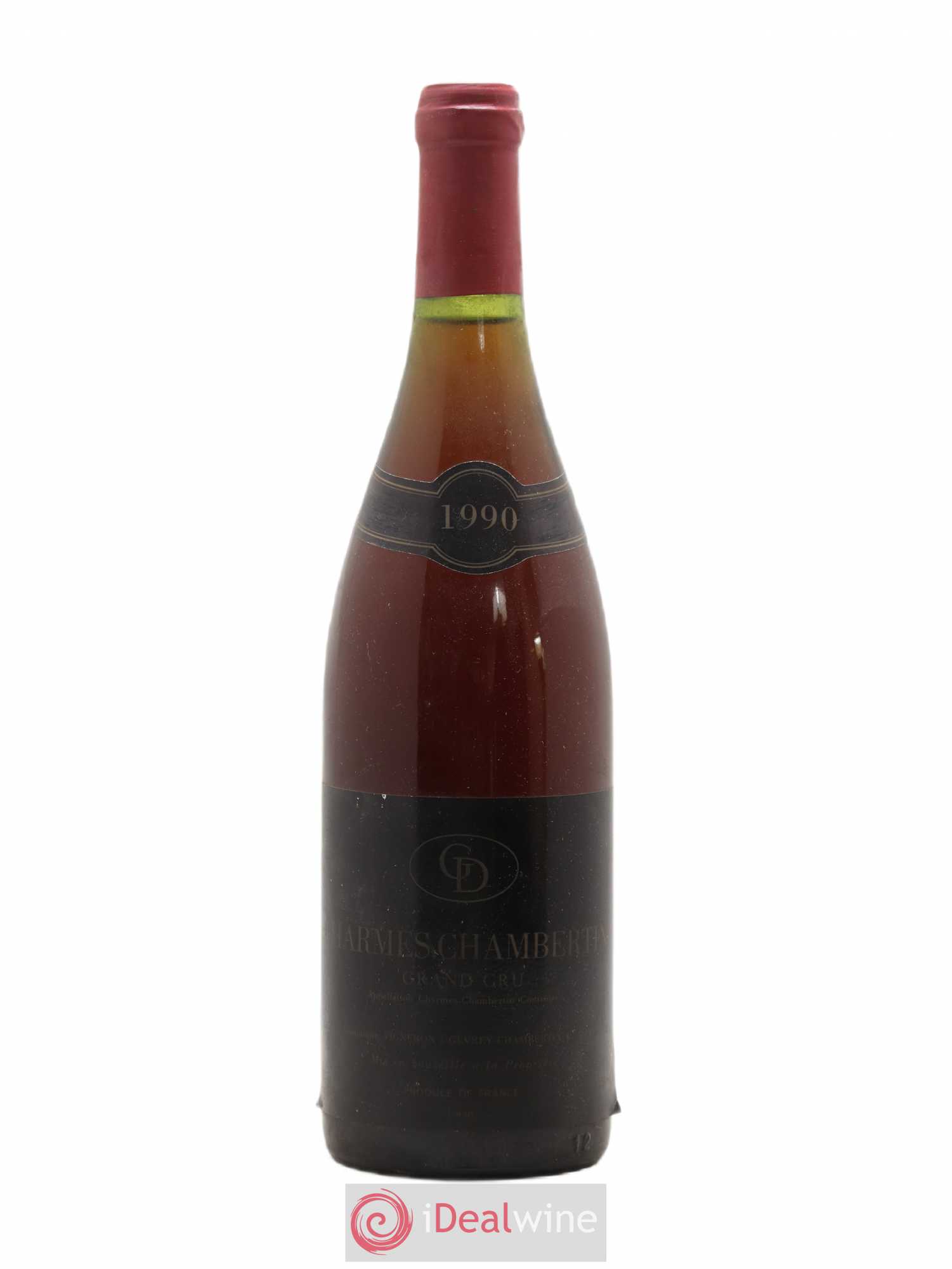 Charmes-Chambertin Grand Cru Gallois 1990 - Lot de 1 bouteille - 0