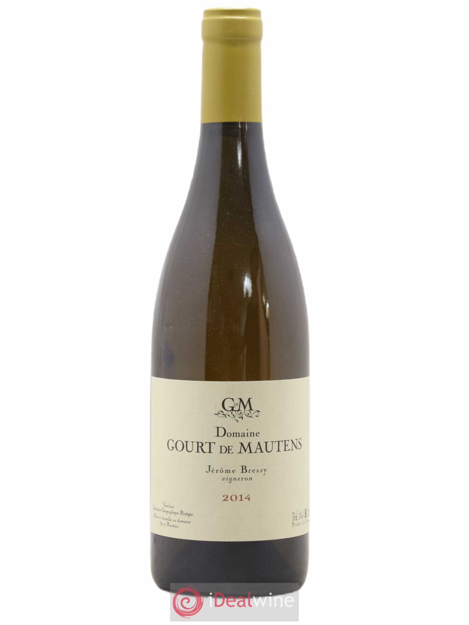 Vaucluse (Vin de Pays de Vaucluse) Domaine Gourt de Mautens - Jérôme Bressy 2014 - Lot de 1 bouteille - 0