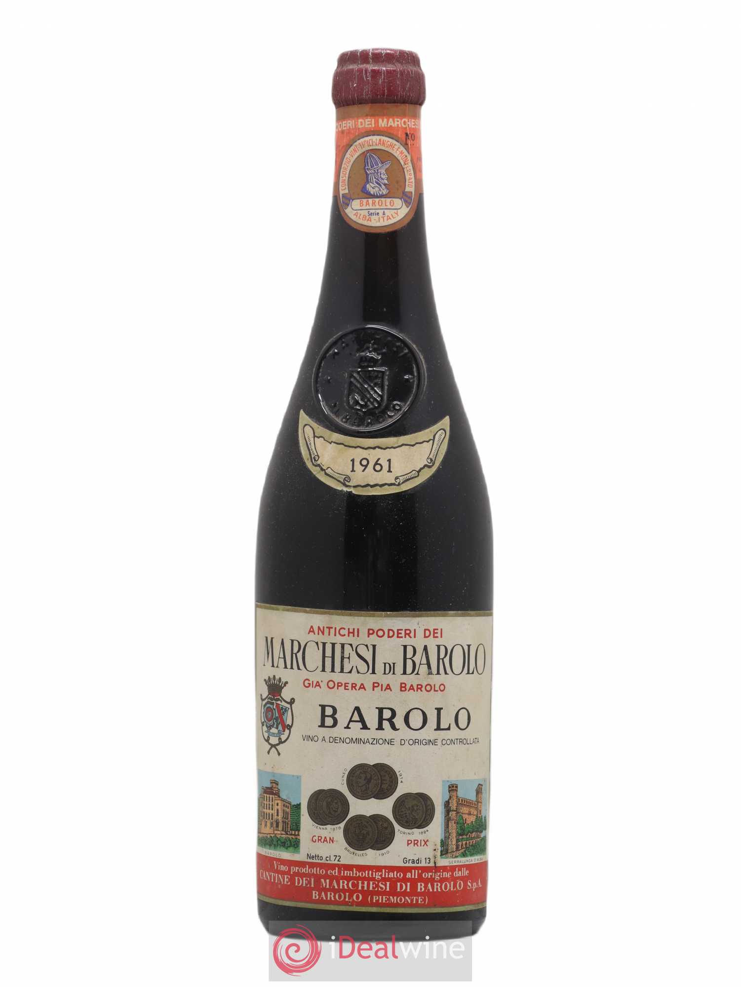 Barolo Machesi di Barolo 1961 - Posten von 1 Flasche - 0