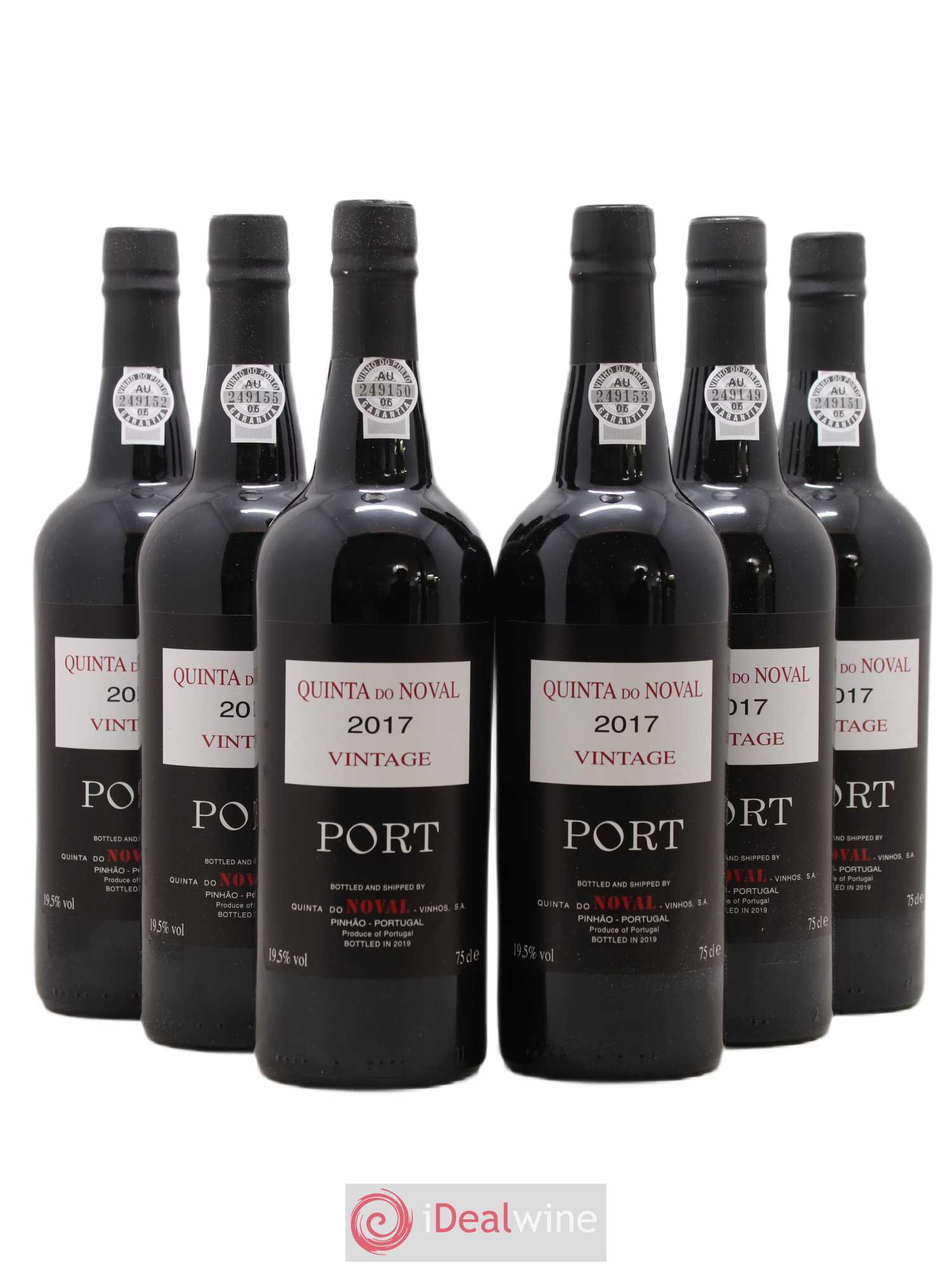 Porto Quinta Do Noval Vintage 2017 - Lot de 6 bouteilles - 0